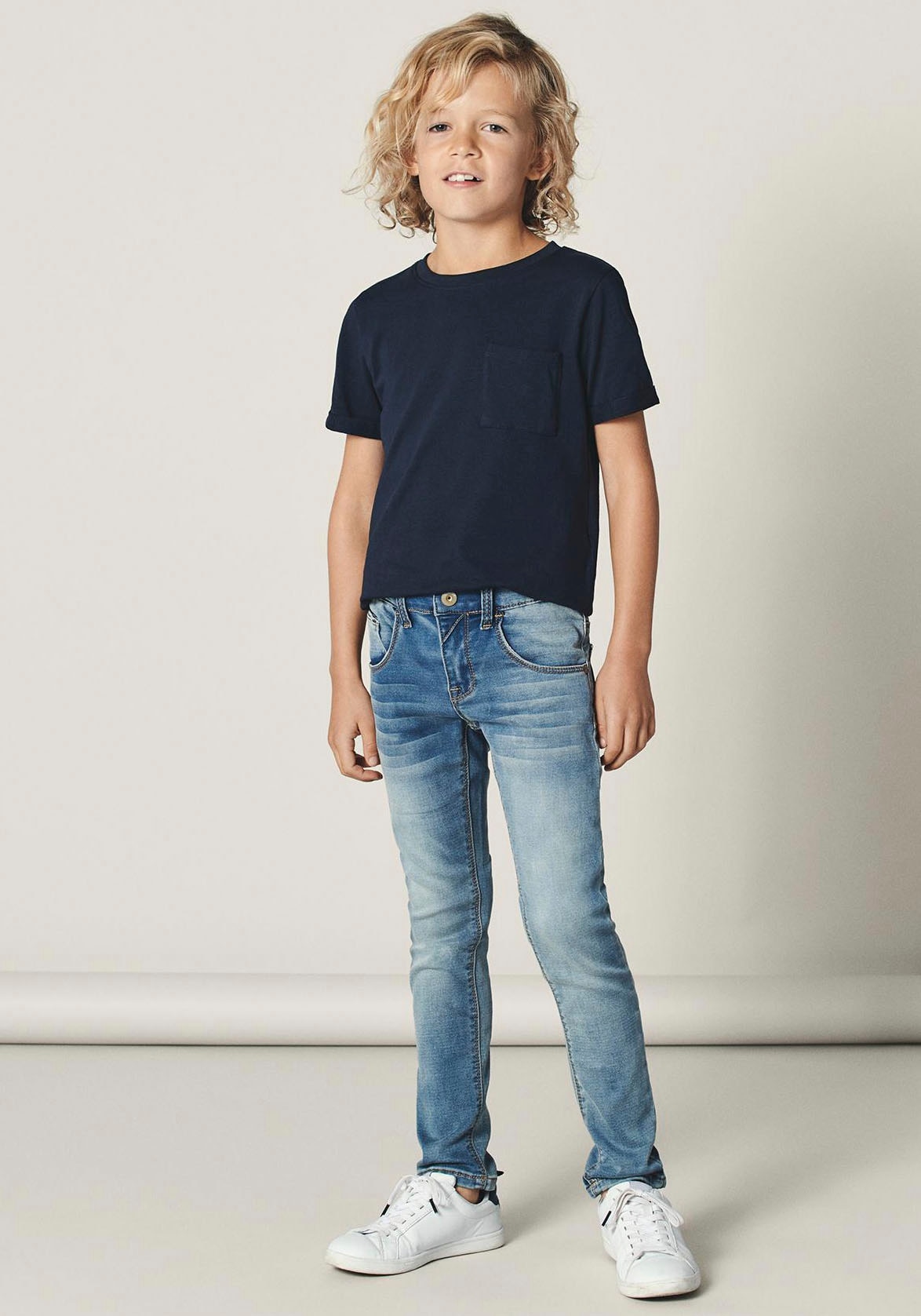 Name It Slim-fit-Jeans "NKMTHEO XSLIM SWE JEANS 3113-TH NOOS"