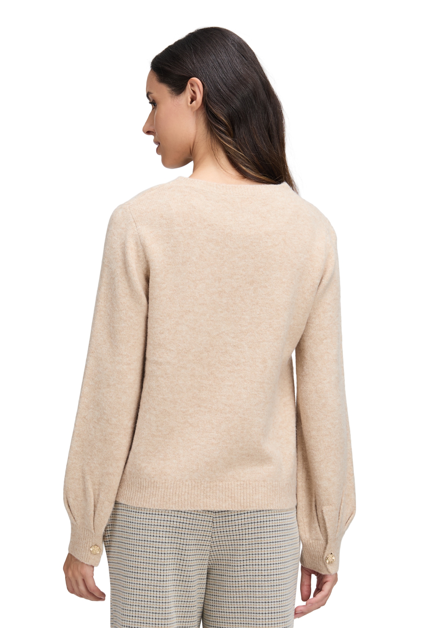 Cartoon Strickpullover »Cartoon Damen Strickpullover mit Rundhalsausschnitt«, (1 tlg.)