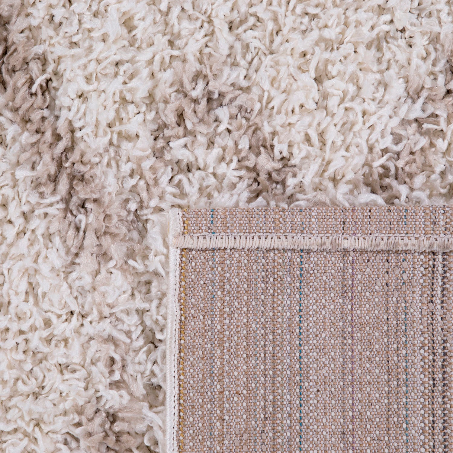 Paco Home Hochflor-Teppich "Kalmar 447" rund 44 mm Höhe Shaggy, Scandi Desi günstig online kaufen