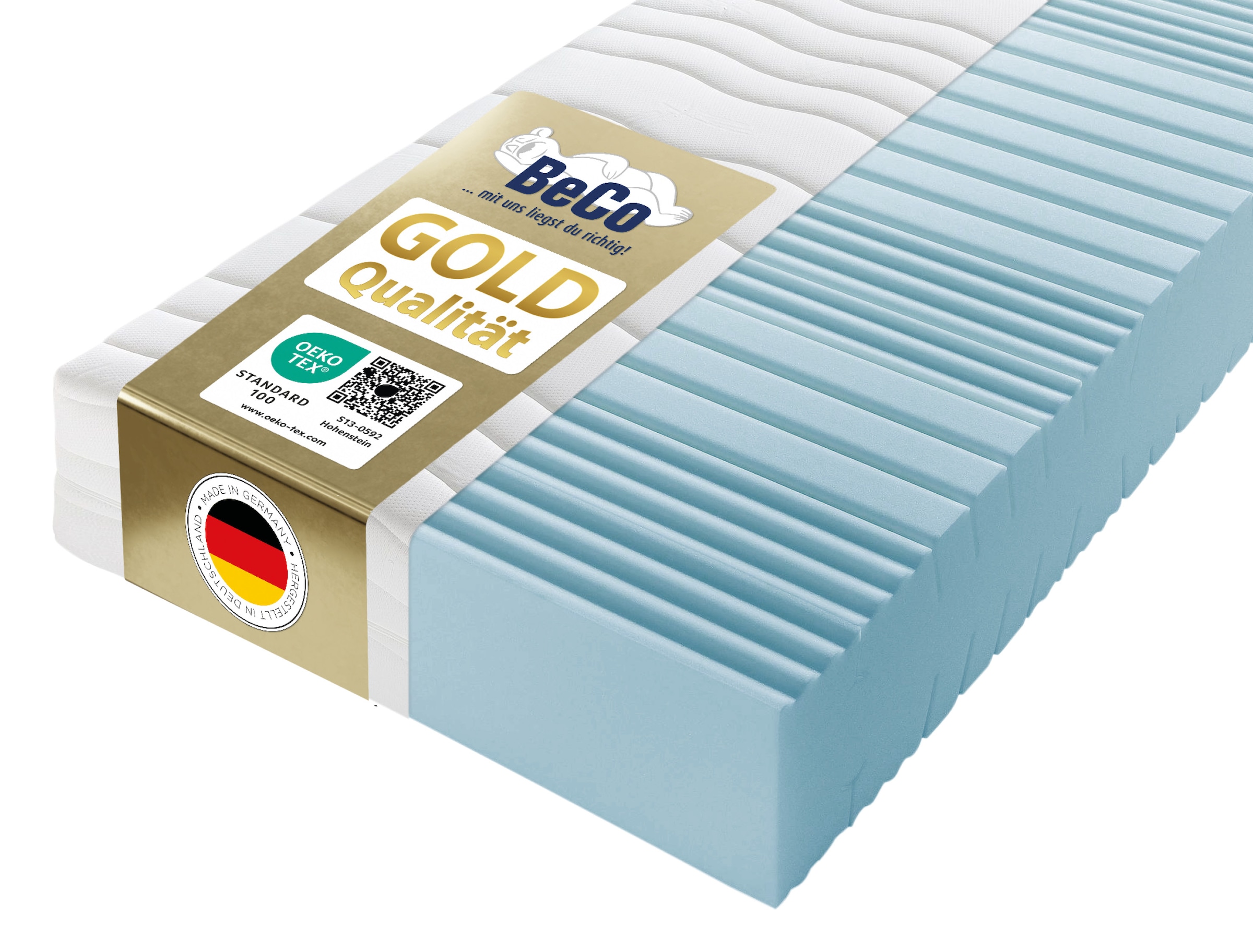 Beco Komfortschaummatratze "Grand Majestic GOLD Komfortmatratze für exklusi günstig online kaufen