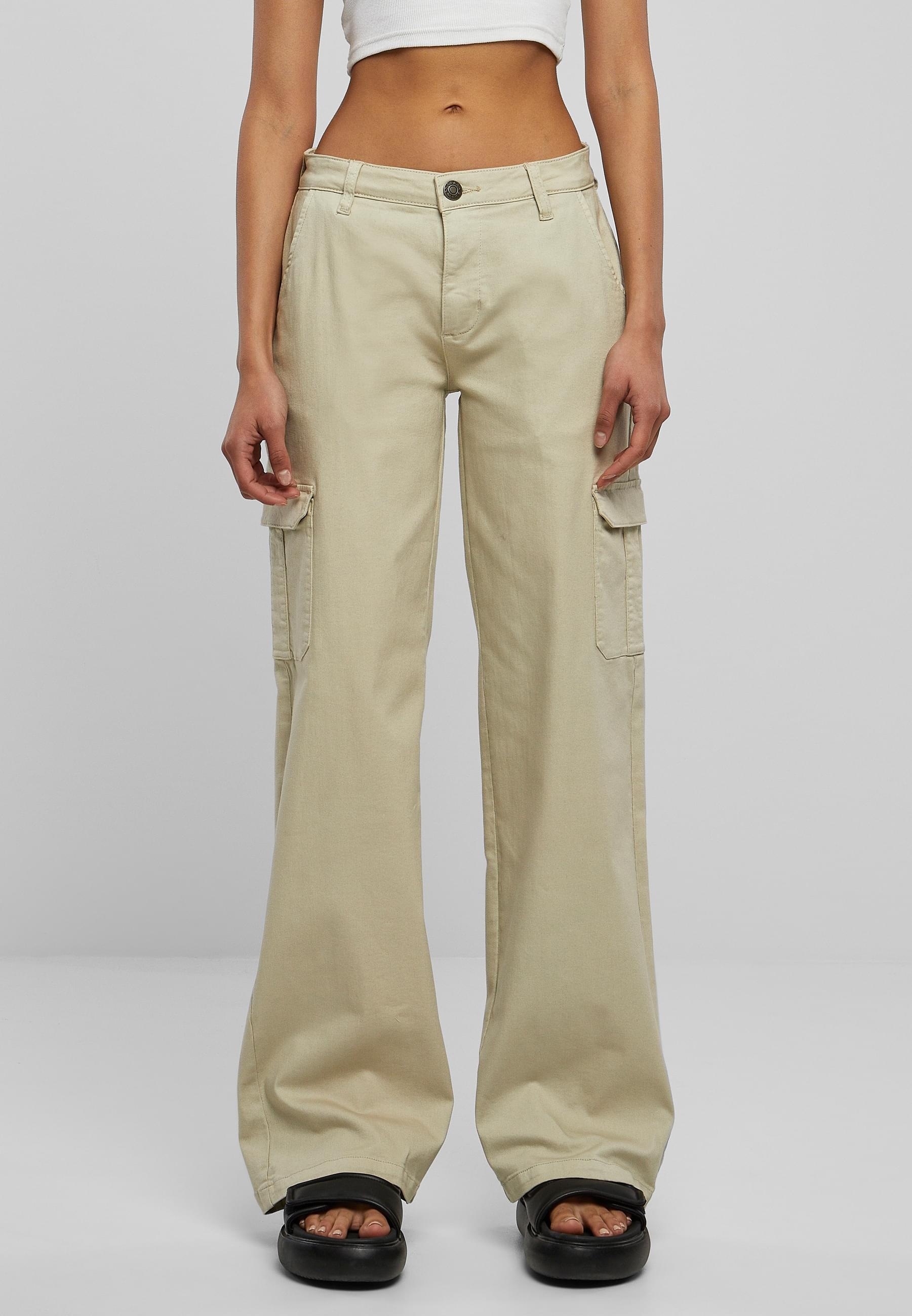 URBAN CLASSICS Stoffhose »Urban Classics Damen«, (1 tlg.)