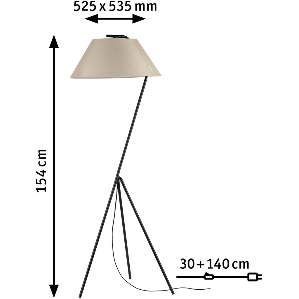 Paulmann LED Stehlampe »Narve«, 1 flammig-flammig