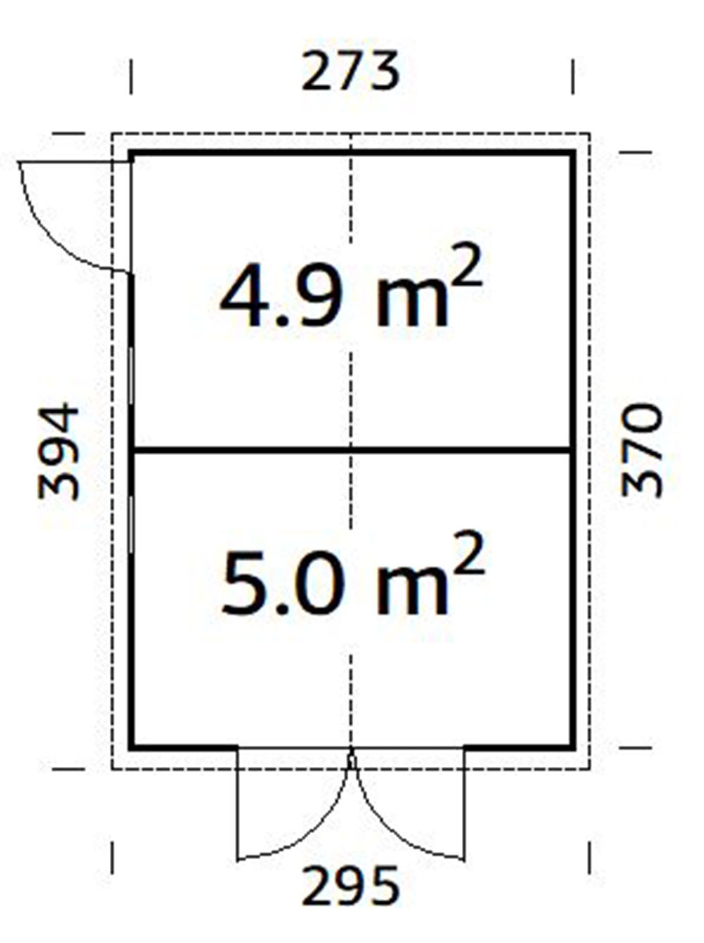 Palmako Gerätehaus »Dan«