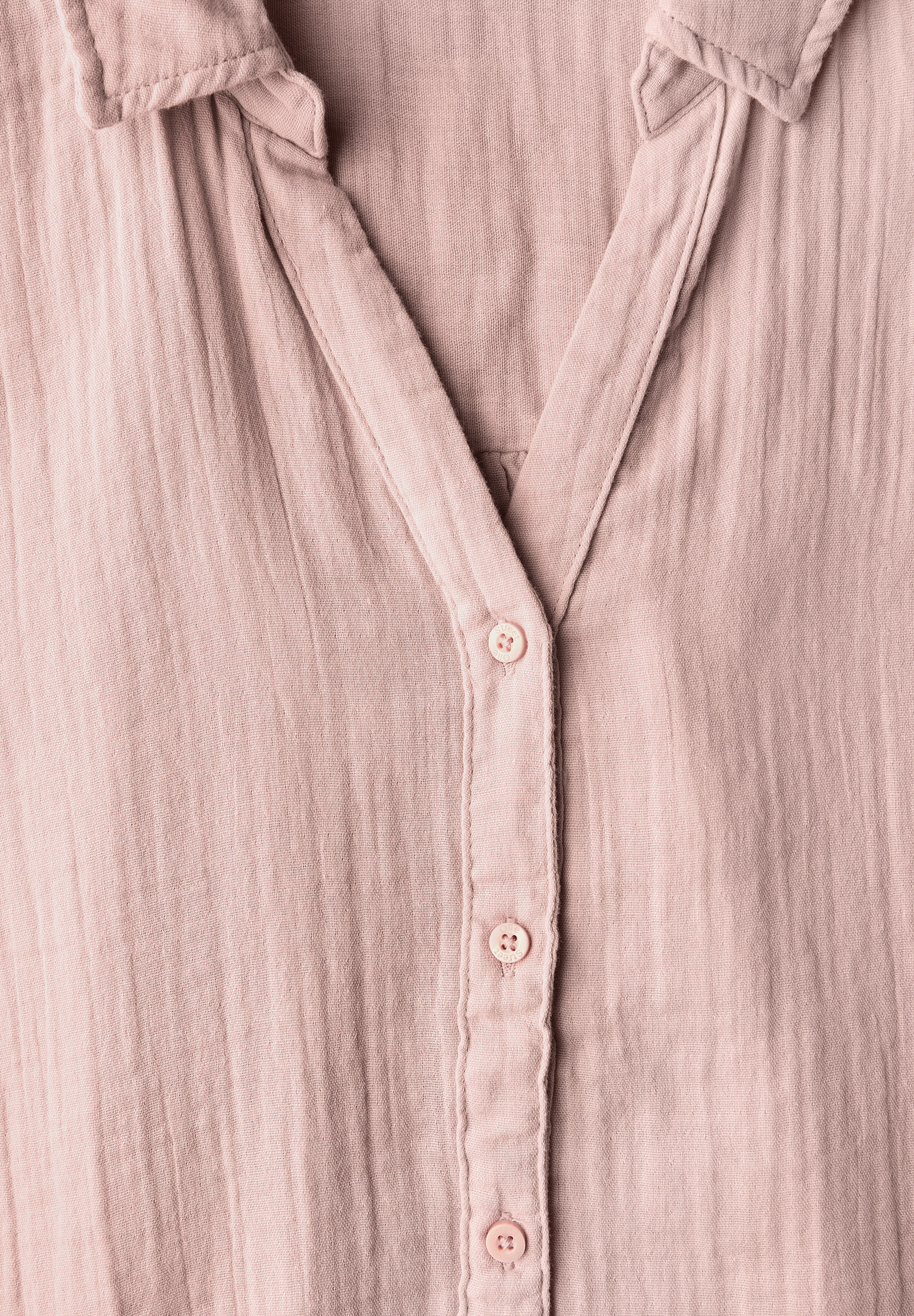 STREET ONE Hemdbluse, aus reiner Baumwolle