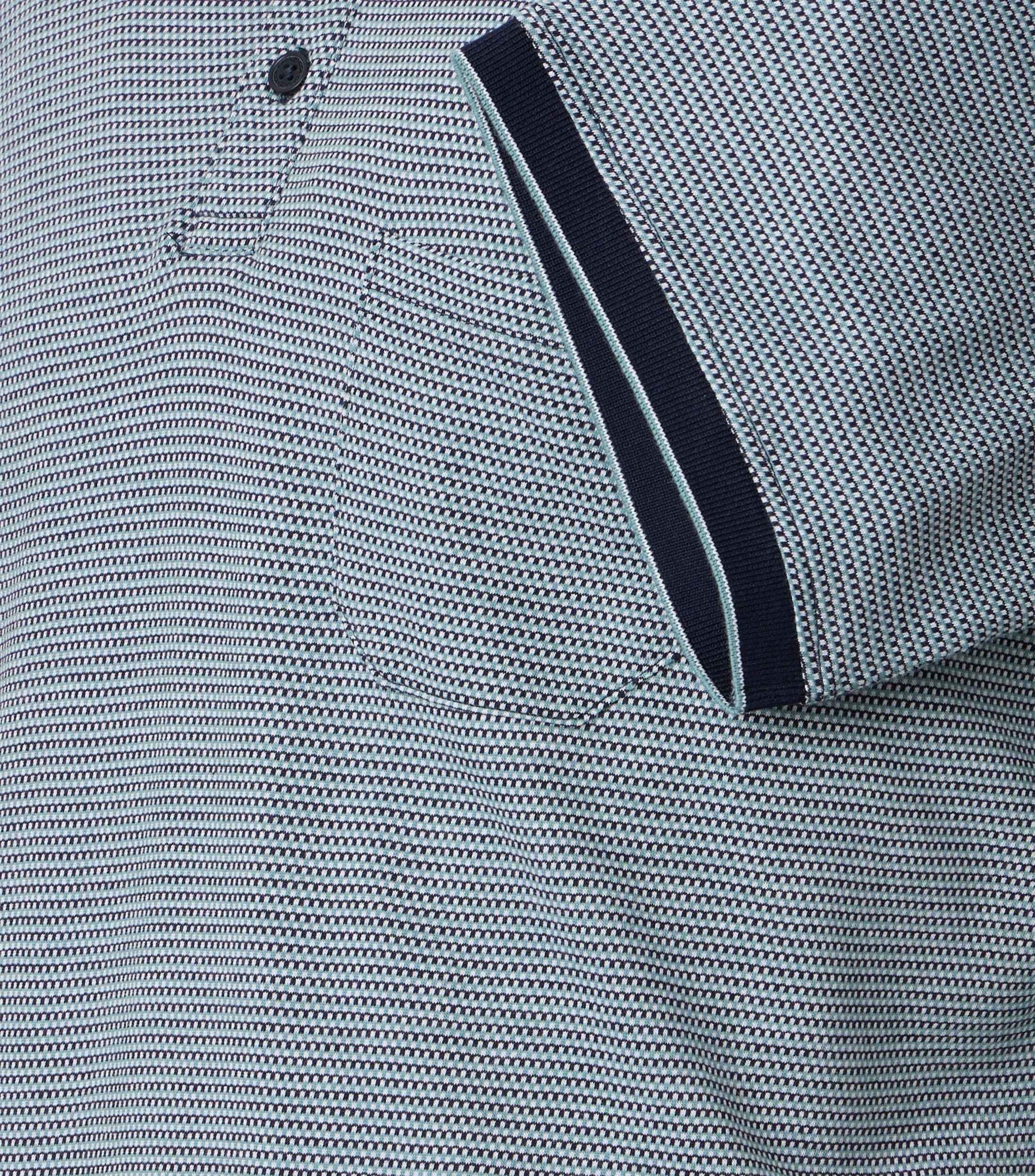 CASAMODA Poloshirt »CASAMODA Polo-Shirt gemustert«