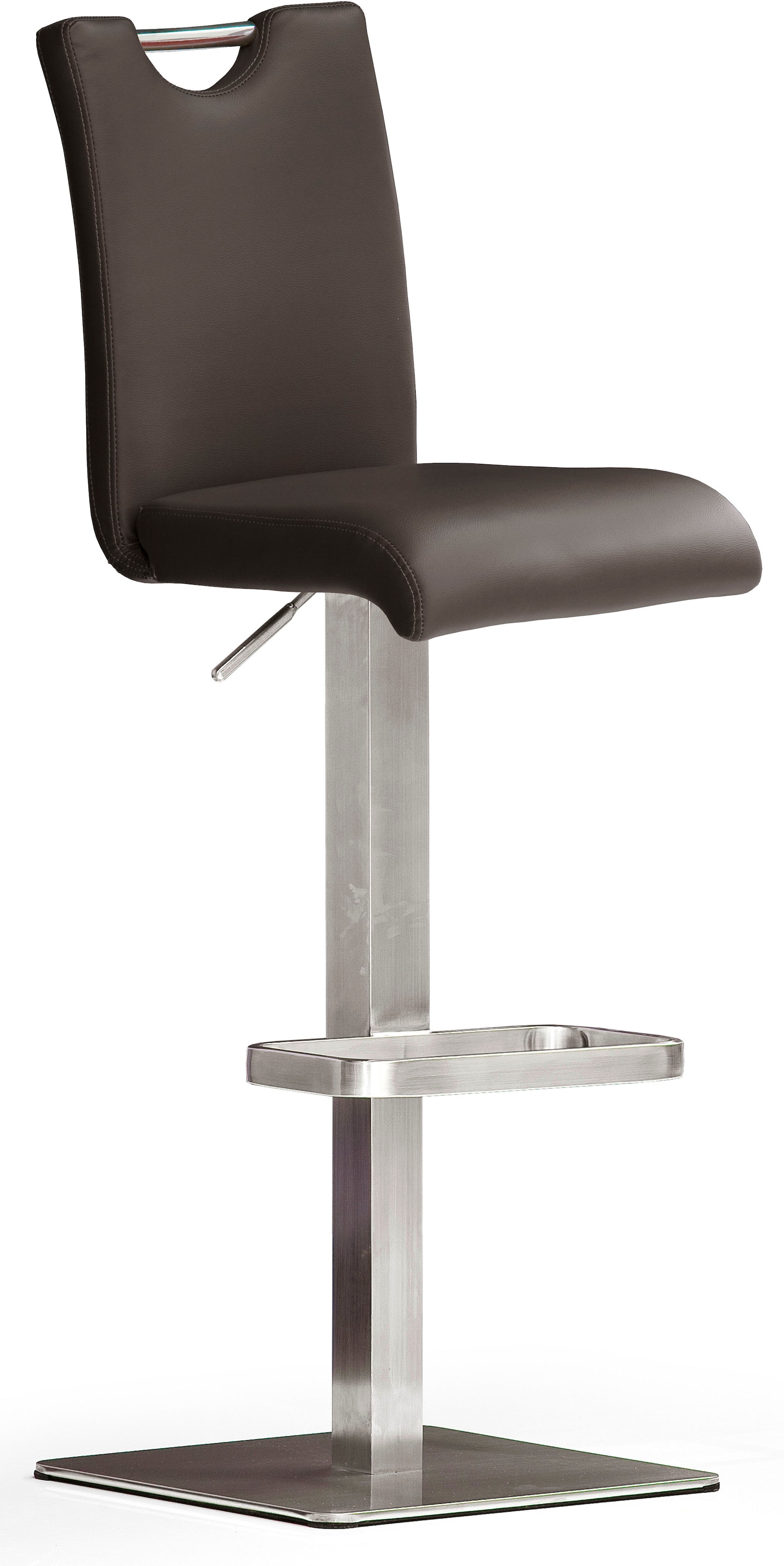 MCA furniture Bistrostuhl "BARBECOOL", mit Rückenlehne, Bodenplatte eckig, günstig online kaufen