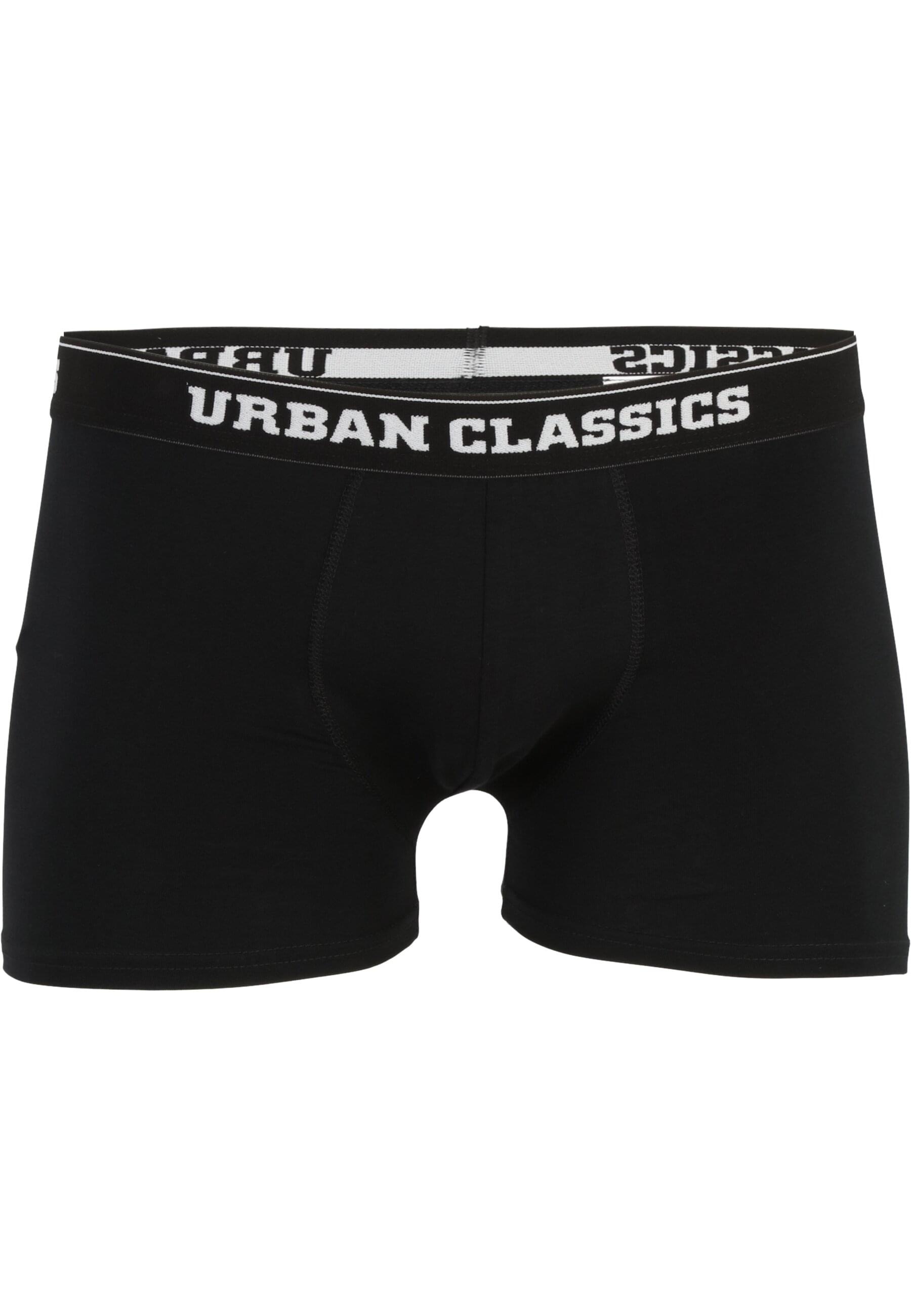URBAN CLASSICS Boxershorts »Urban Classics Herren Organic Boxer Shorts 5-Pack«, (1 St.)