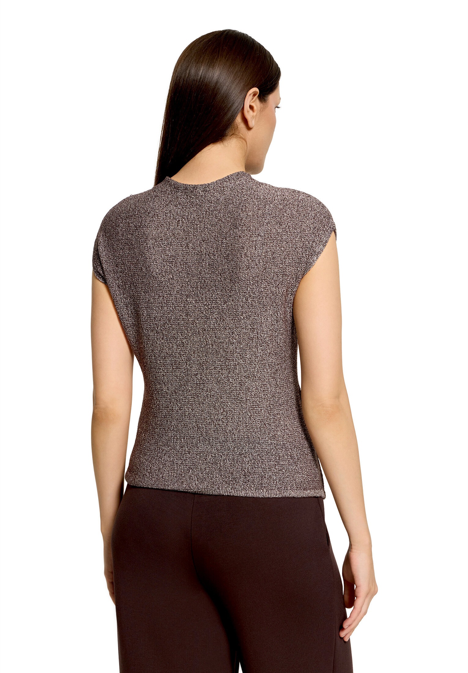 Cartoon Kurzarmshirt »Damen mit Kragen« 1