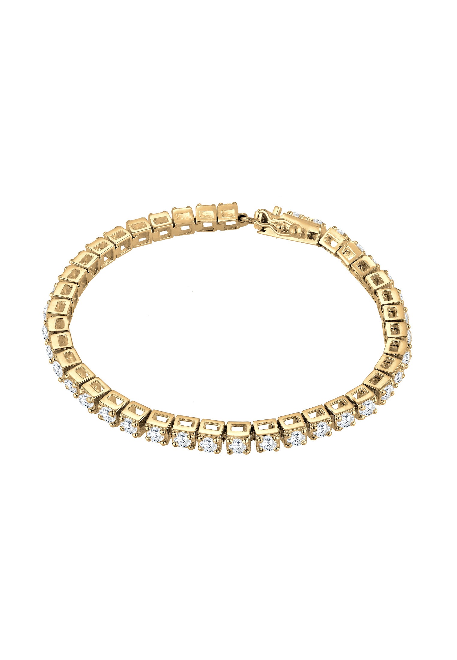 Elli Premium Armband »Tennisarmband mit Zirkonia Kristalle 925 Silber«