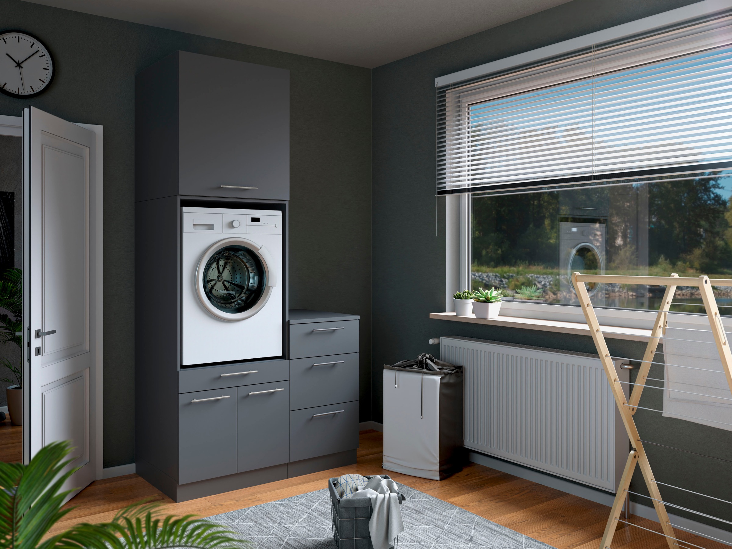 Laundreezy Mehrzweckschrank-Set "Laundreezy, 3-tlg. Mehrzweckschrank-Set B/ günstig online kaufen