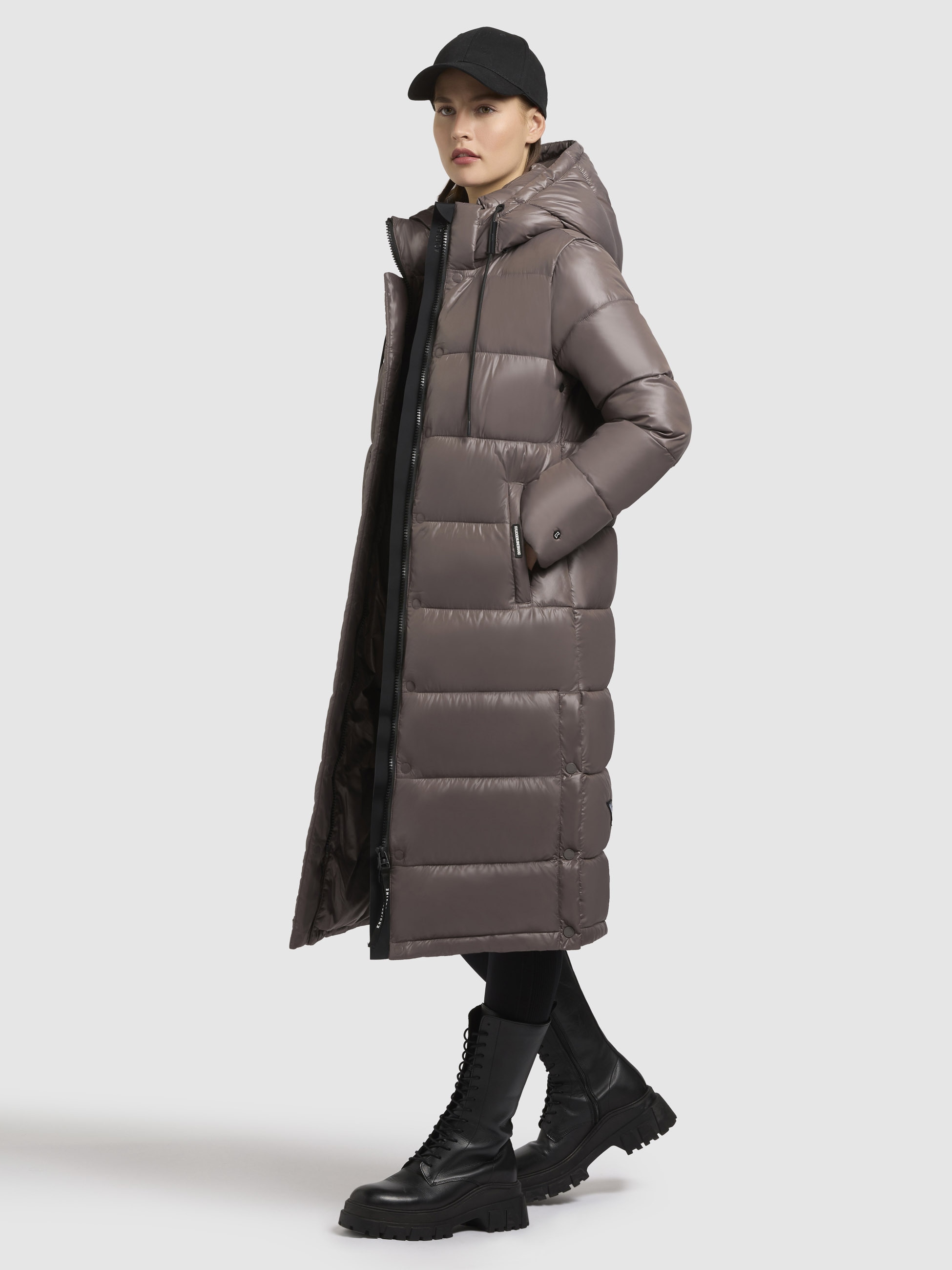 khujo Steppmantel "JULINA3 SATIN" günstig online kaufen