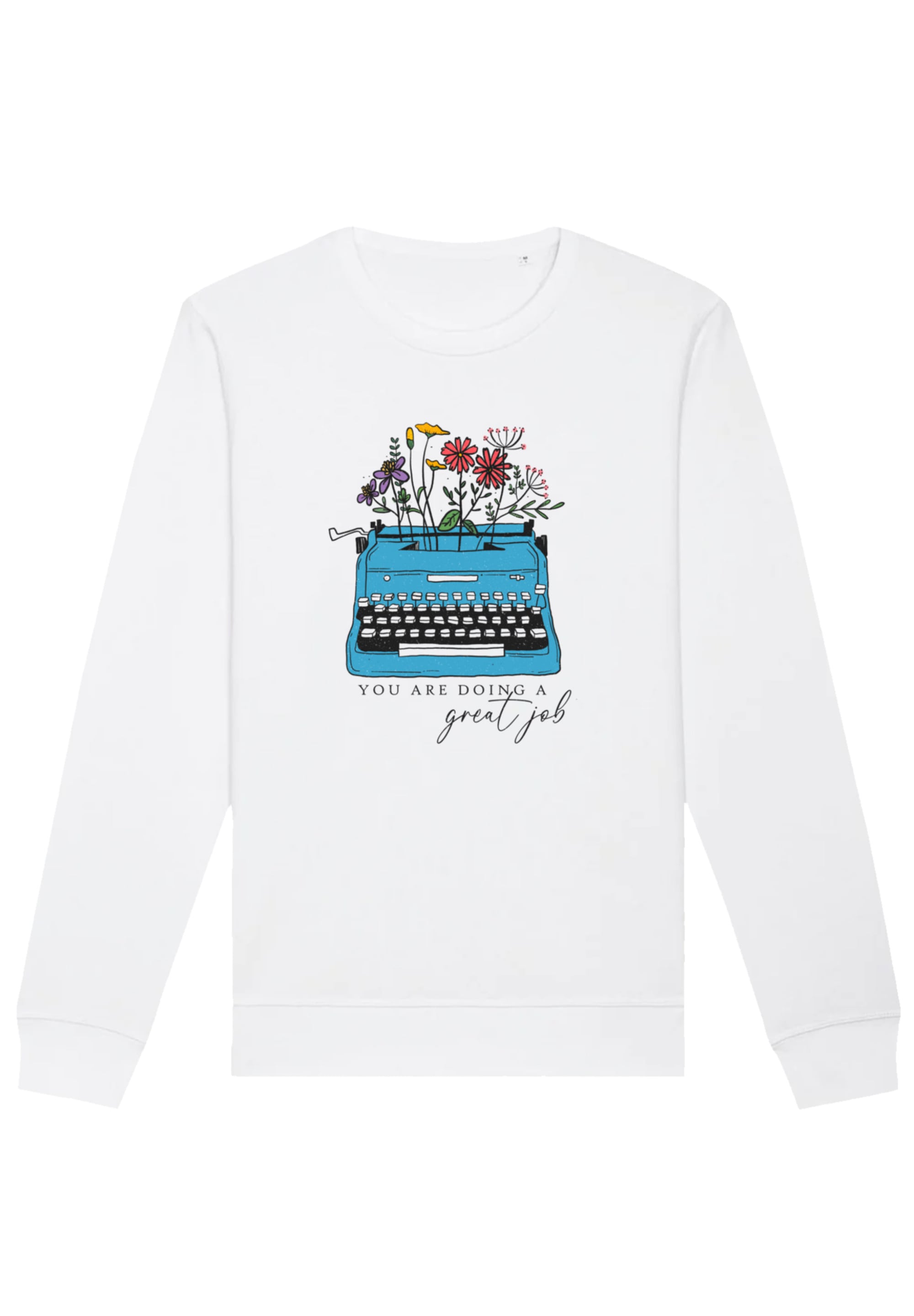 F4NT4STIC Sweatshirt "Flower you are doing a great job retro", Premium Qual günstig online kaufen