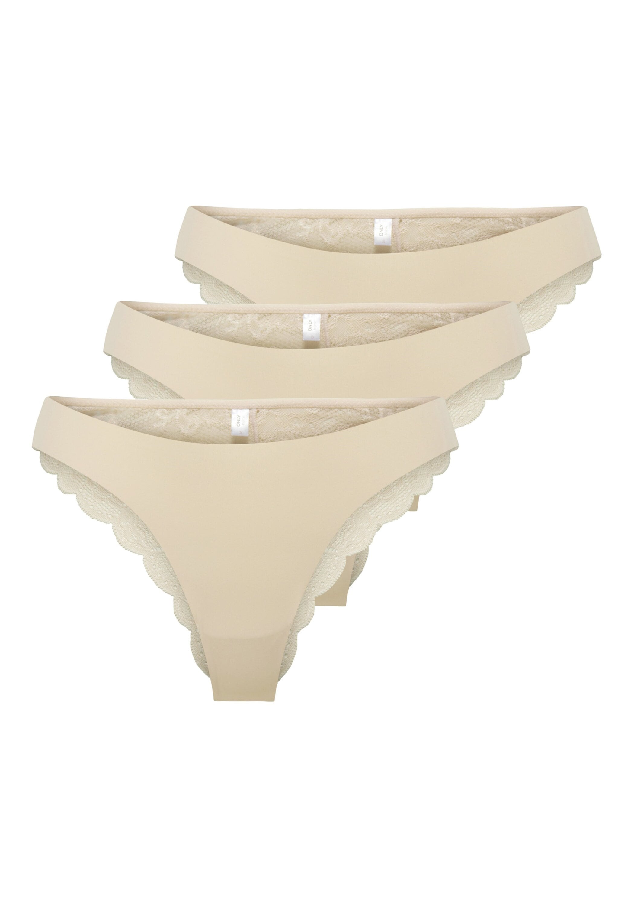 ONLY Slip "Slip ONLCHLOE LACE BRAZIL 3er Pack" günstig online kaufen