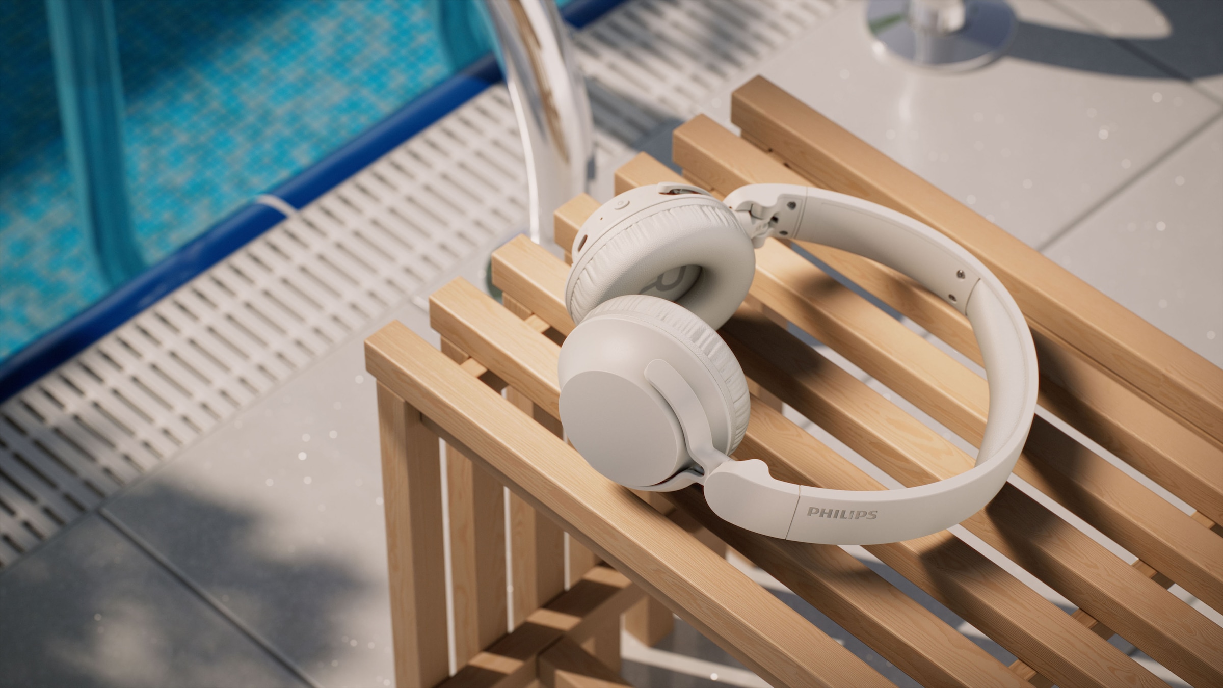 Philips On-Ear-Kopfhörer »TAH4500WT/00« Bluetooth Active Noise Cancelling (ANC)