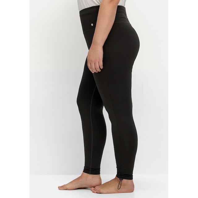 Sheego Leggings »Große Größen«, aus Funktionsstoff, mit Stopper am Saum für  bestellen | BAUR