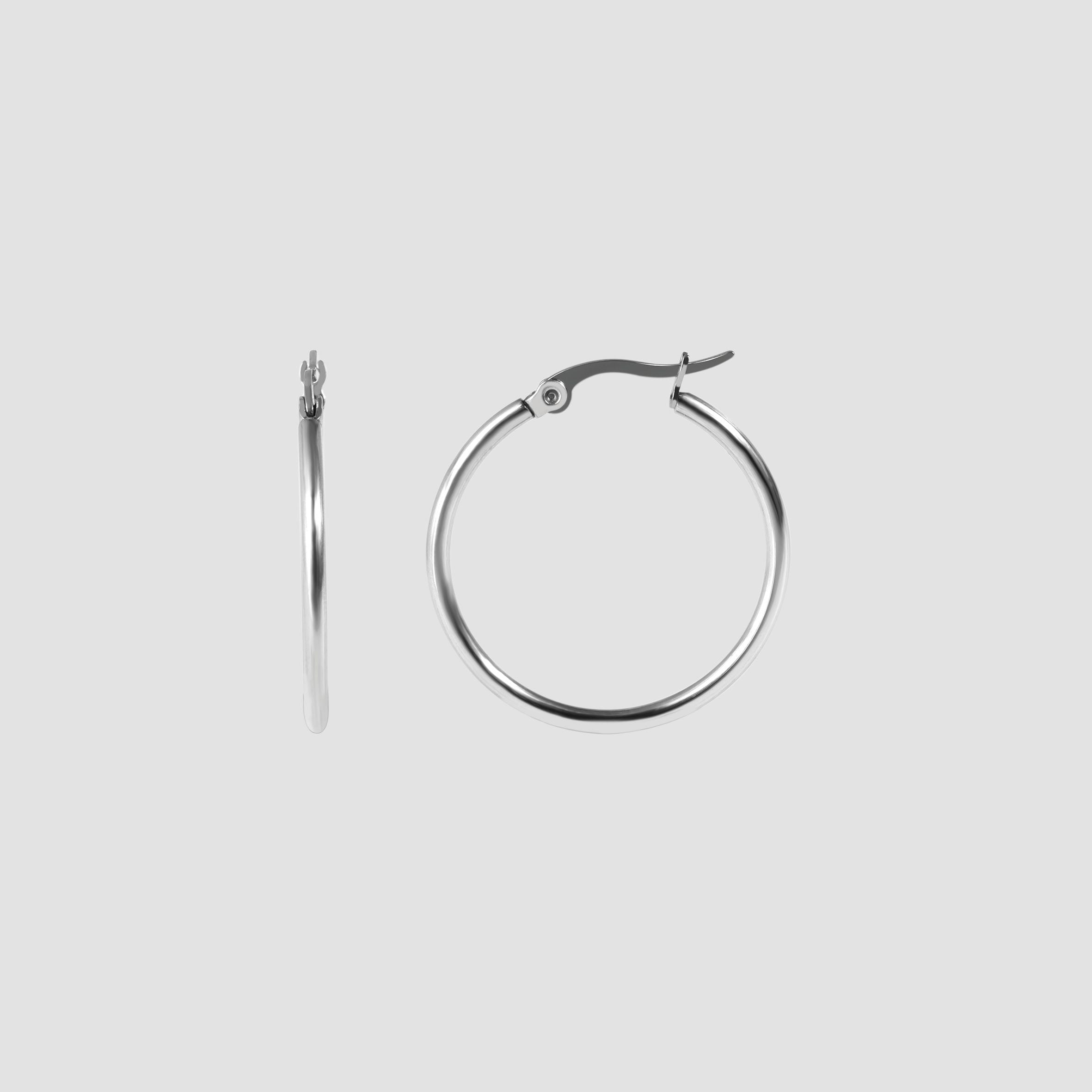 Adelia´s Paar Creolen "Damen Ohrringe – Creole aus Edelstahl" Zum Verschenk günstig online kaufen