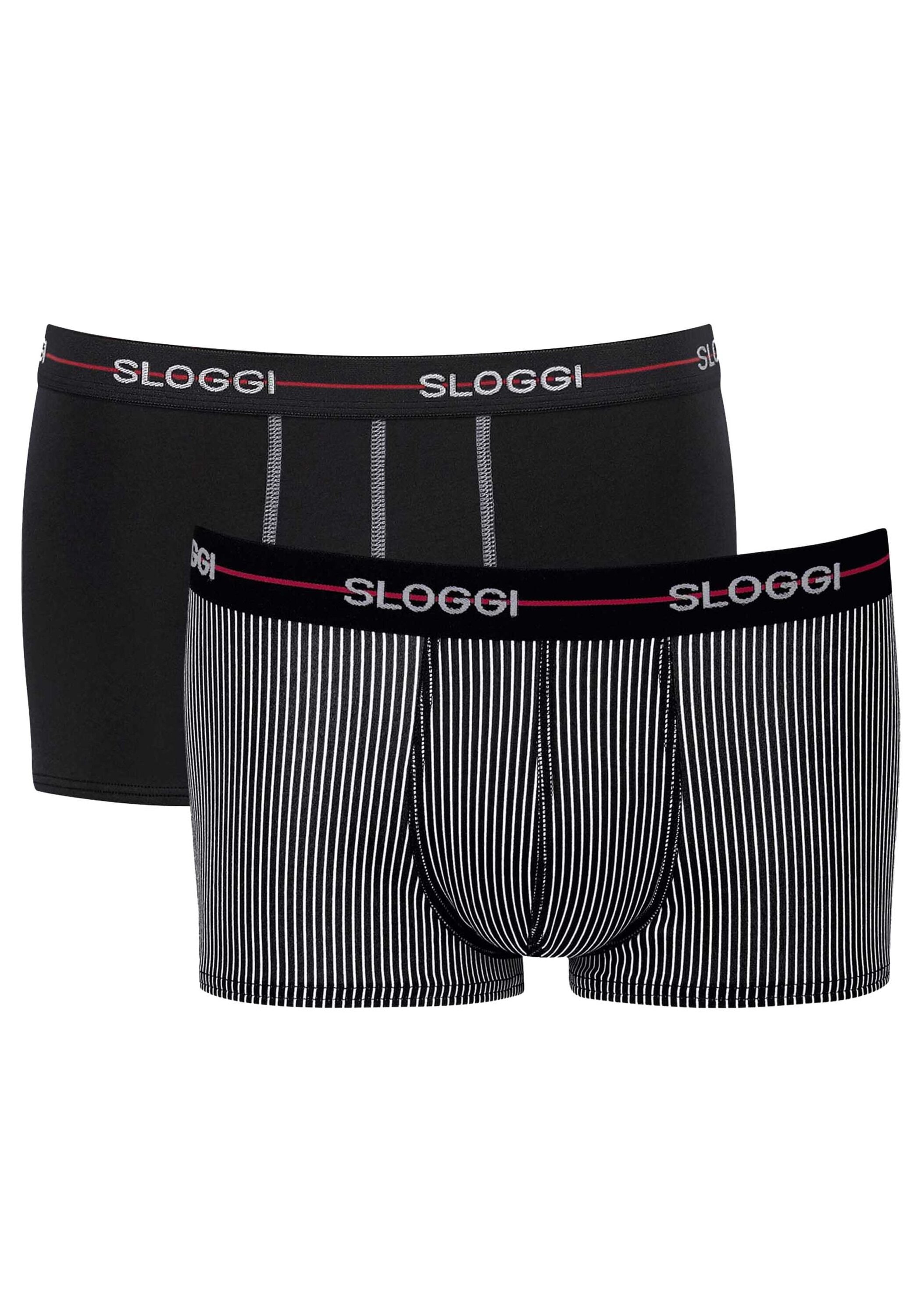 sloggi Boxershorts "Boxershort Start Hipster C2P box 2er Pack"