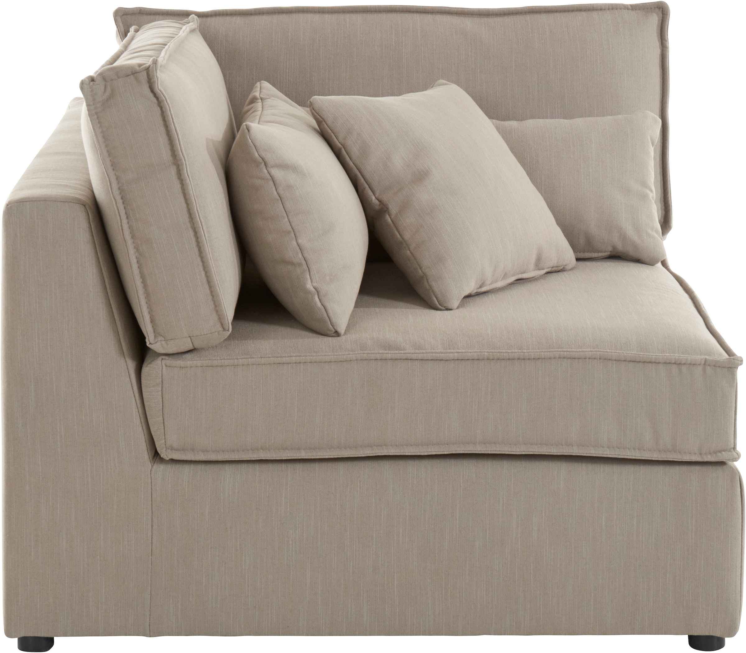 OTTO home Sofa-Eckelement "Florid" Teil eines Modulsofas, fester Sitzkomfor günstig online kaufen