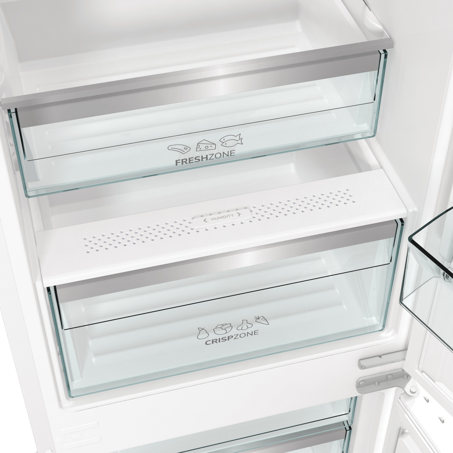 GORENJE Einbaukühlgefrierkombination »NRKI519D61WF« 193,2 cm hoch 54 cm breit