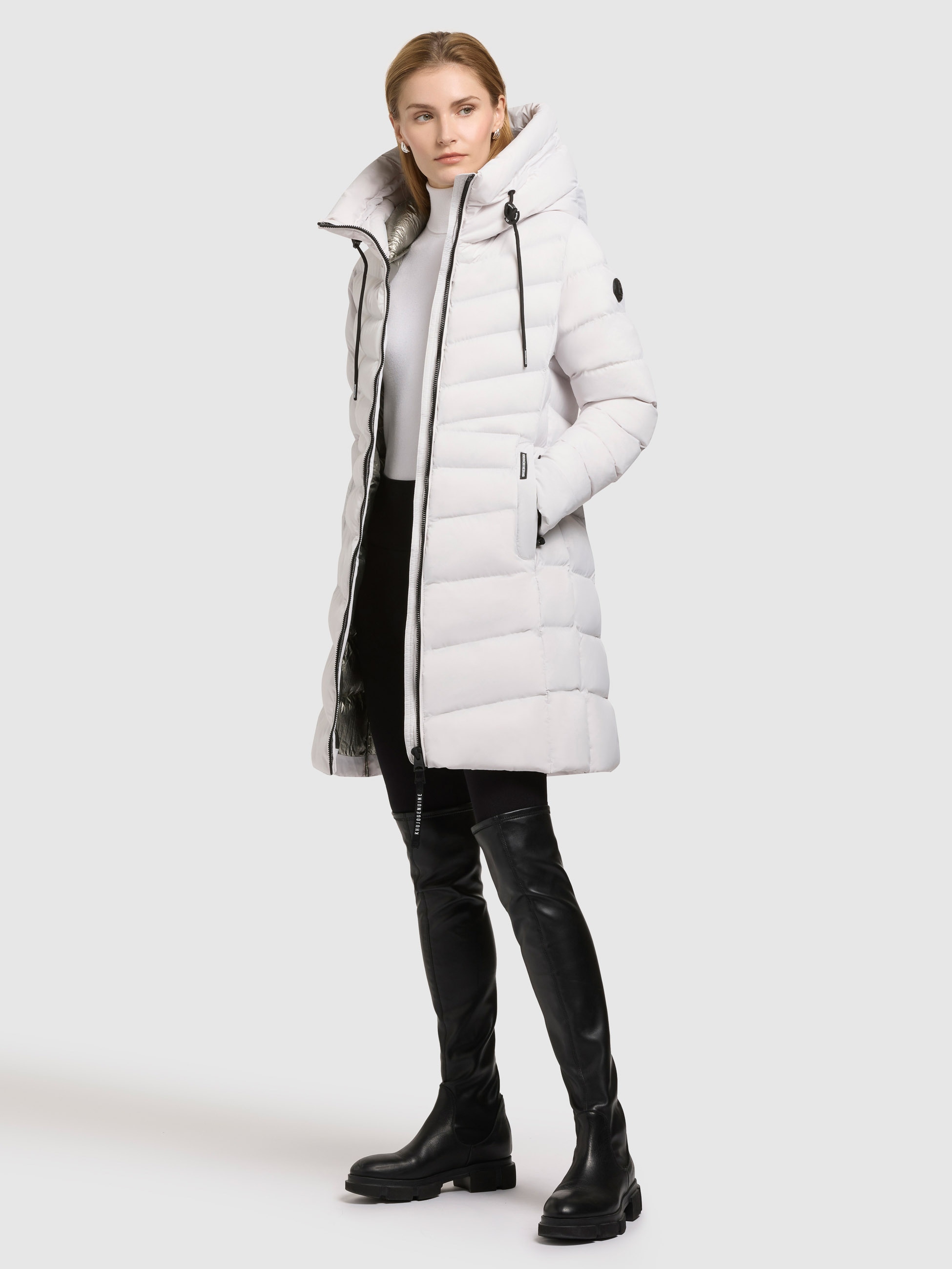 khujo Steppjacke »TUHANI4«, mit Kapuze