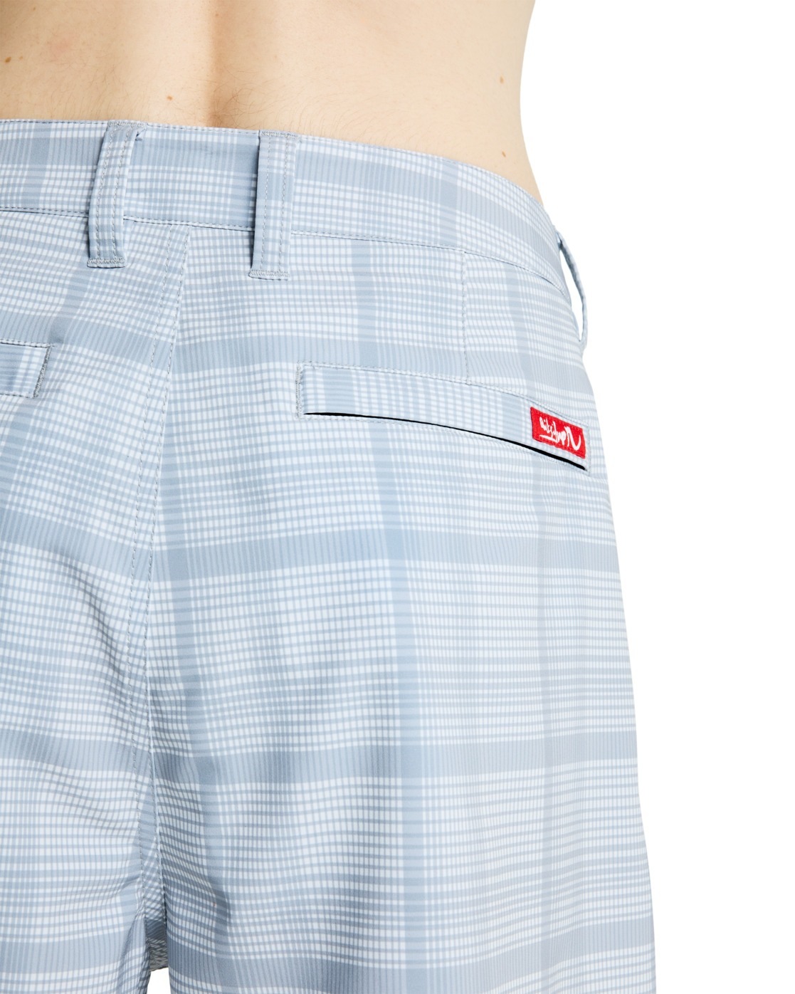 Badeshorts QUIKSILVER "YG Check In Amphibian 21", Herren, Gr. 36(XL), US-Größen, quarry check in, Obermaterial: 88% Microfaser, 12% Elasthan;, Badehosen Badeshorts 3