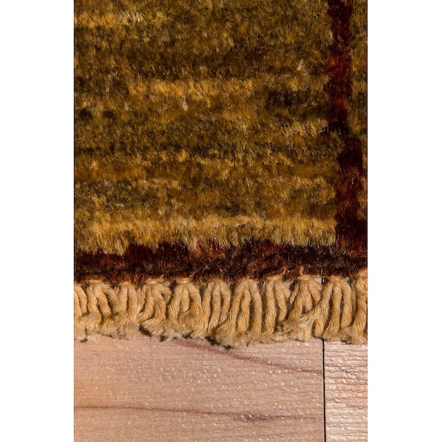 Wollteppich rechteckig, mehrfarbig«, Modern | handgeknüpft handgeknüpft Teppich morgenland BAUR »Ziegler