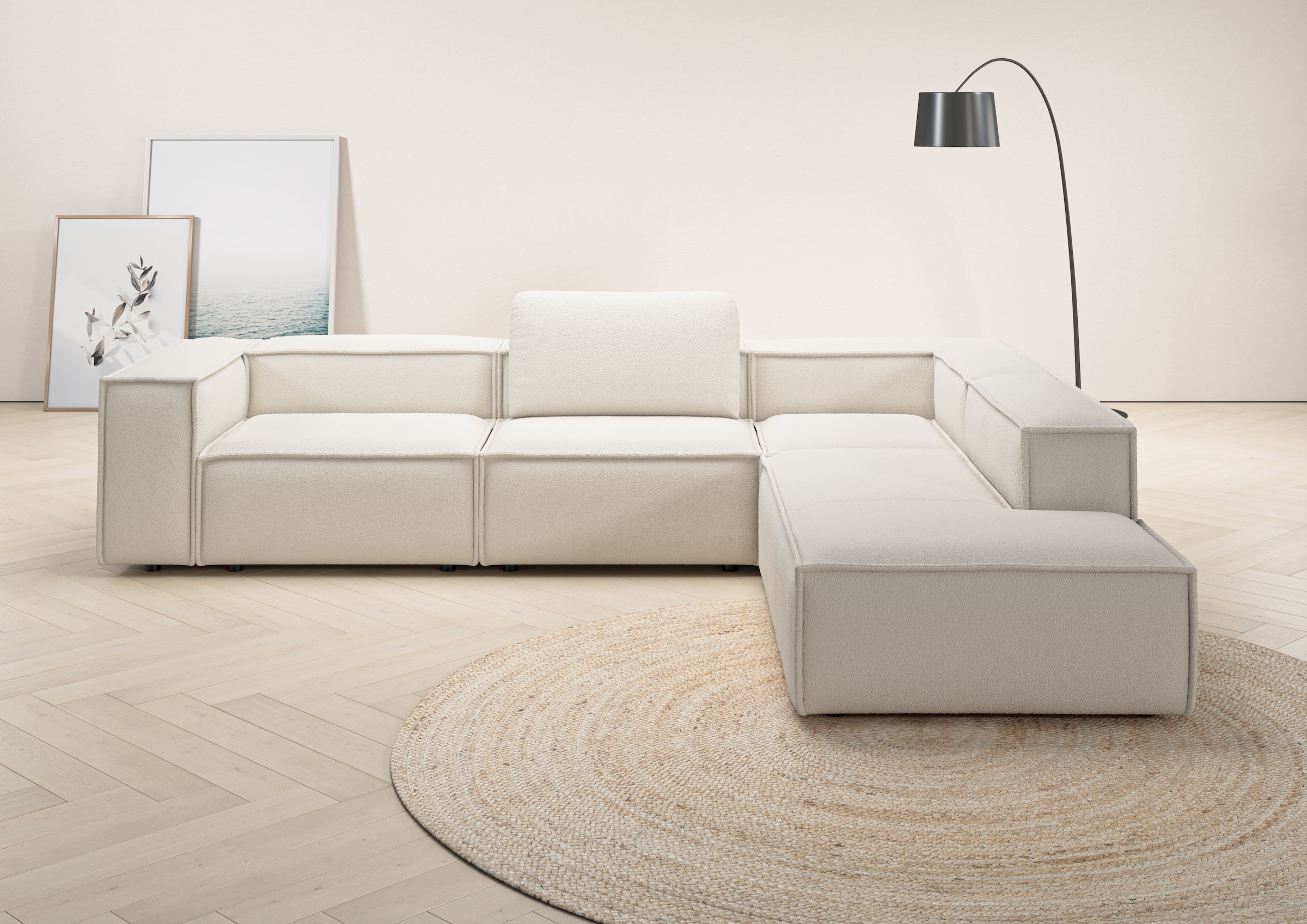 Places of Style Ecksofa "Watertown moderne L-Form", Breite 311 cm günstig online kaufen