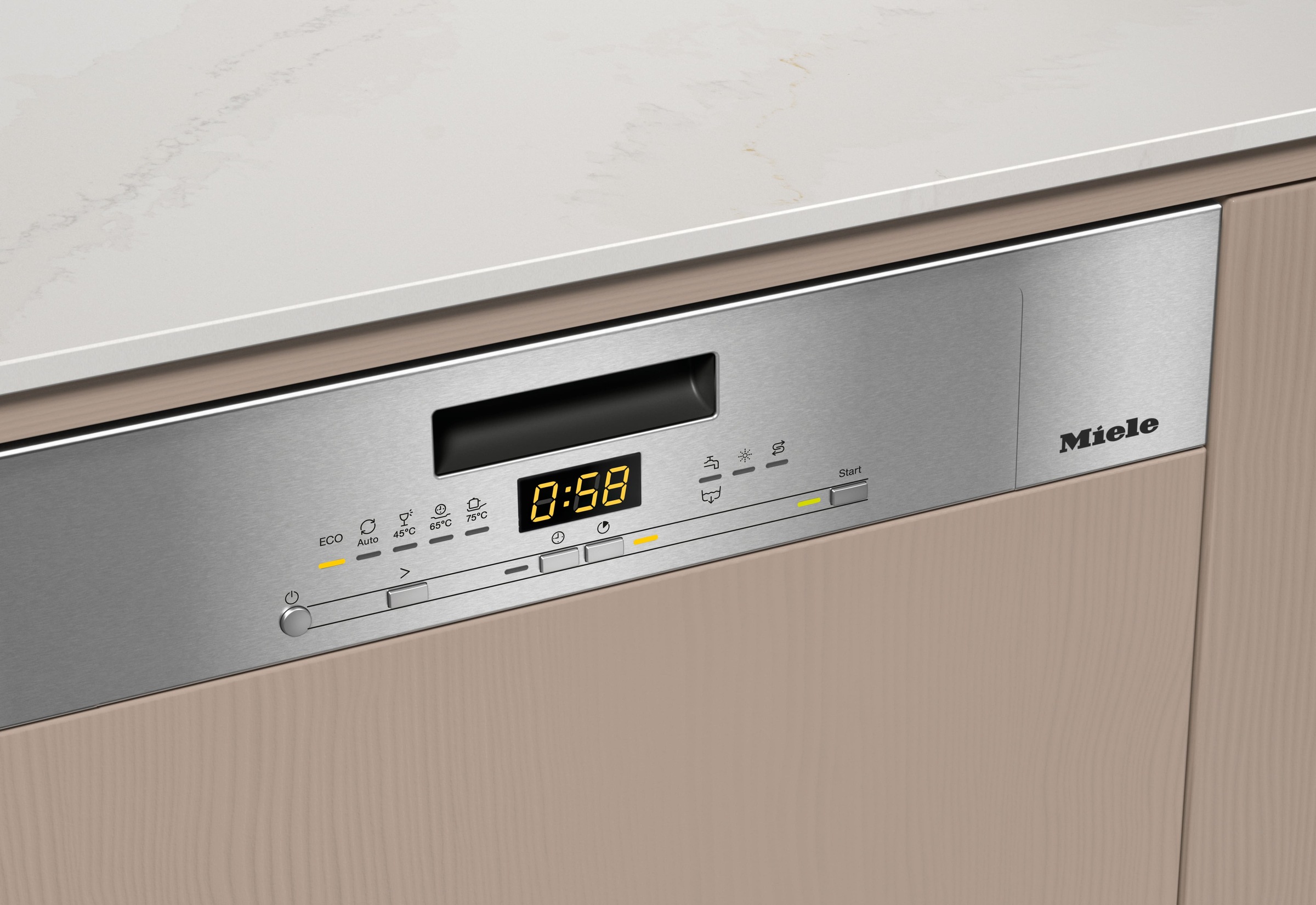Miele teilintegrierbarer Geschirrspüler »G 5611 SCi Active«, 14 Maßgedecke
