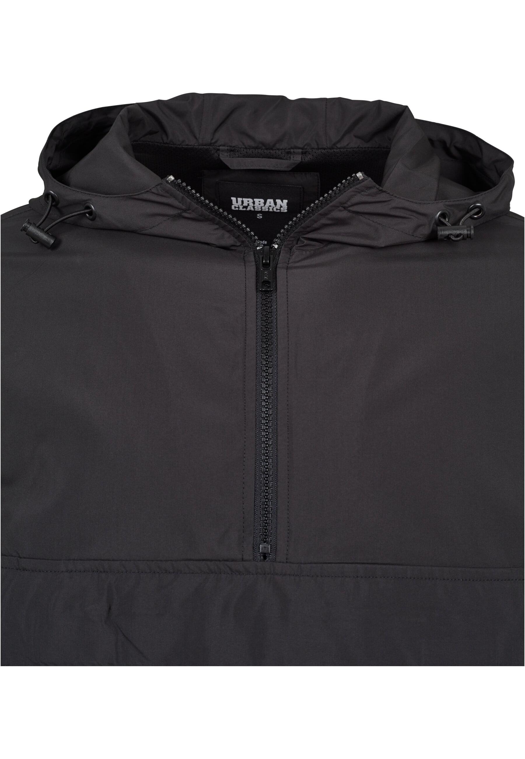URBAN CLASSICS Anorak »Urban Classics Herren Basic Pull Over Jacket«, (1 St.), mit Kapuze