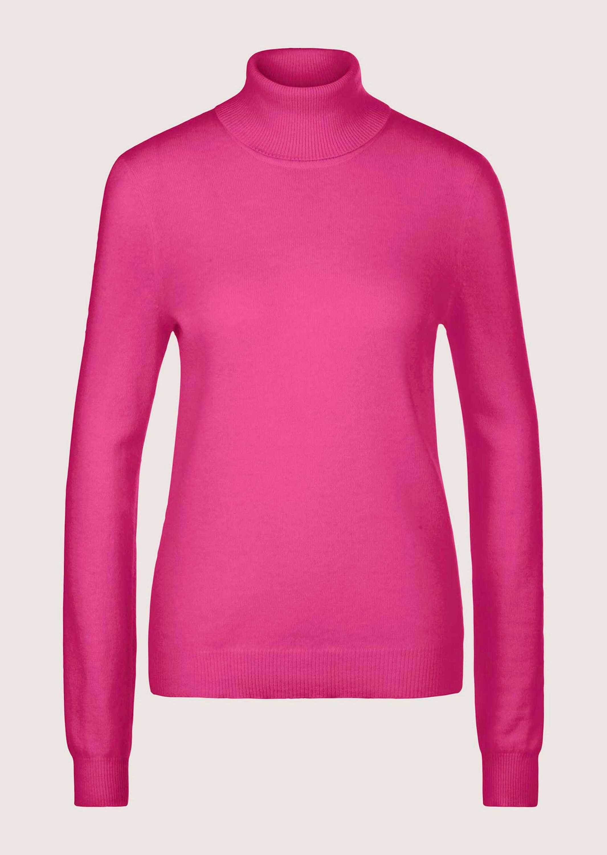 MADELEINE Longpullover "Kaschmirpullover Zeitloser Strickpullover mit gerip günstig online kaufen