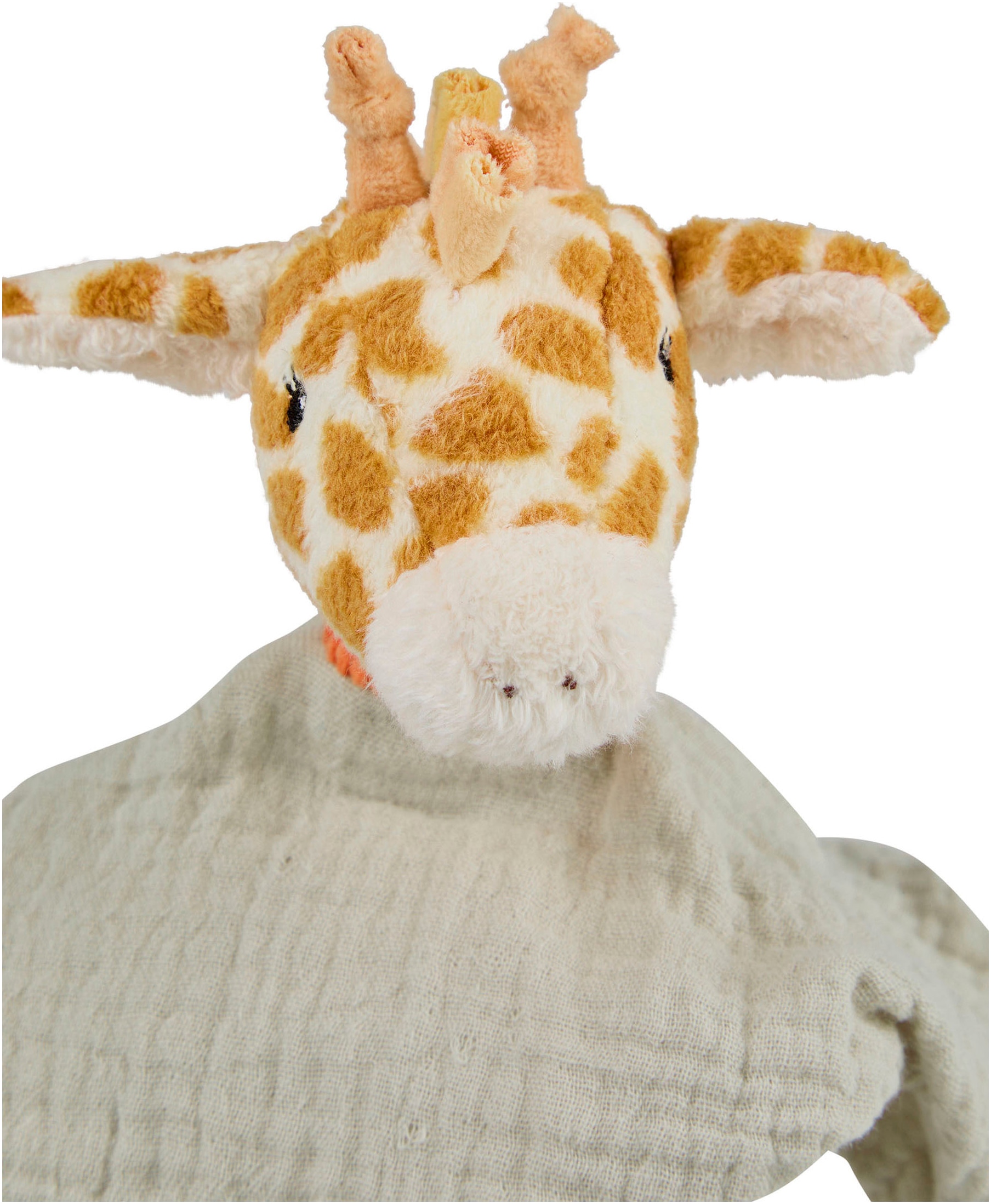 Sterntaler® Schmusetuch »Giraffe Kaya, S«, mit Rassel