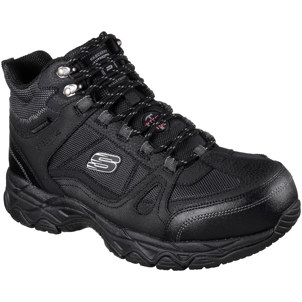 Skechers Sicherheitsstiefel »LEDOM«, SB WR FO SRC, wasserfest und mit Air cooled Memory Foam Einlegesohle