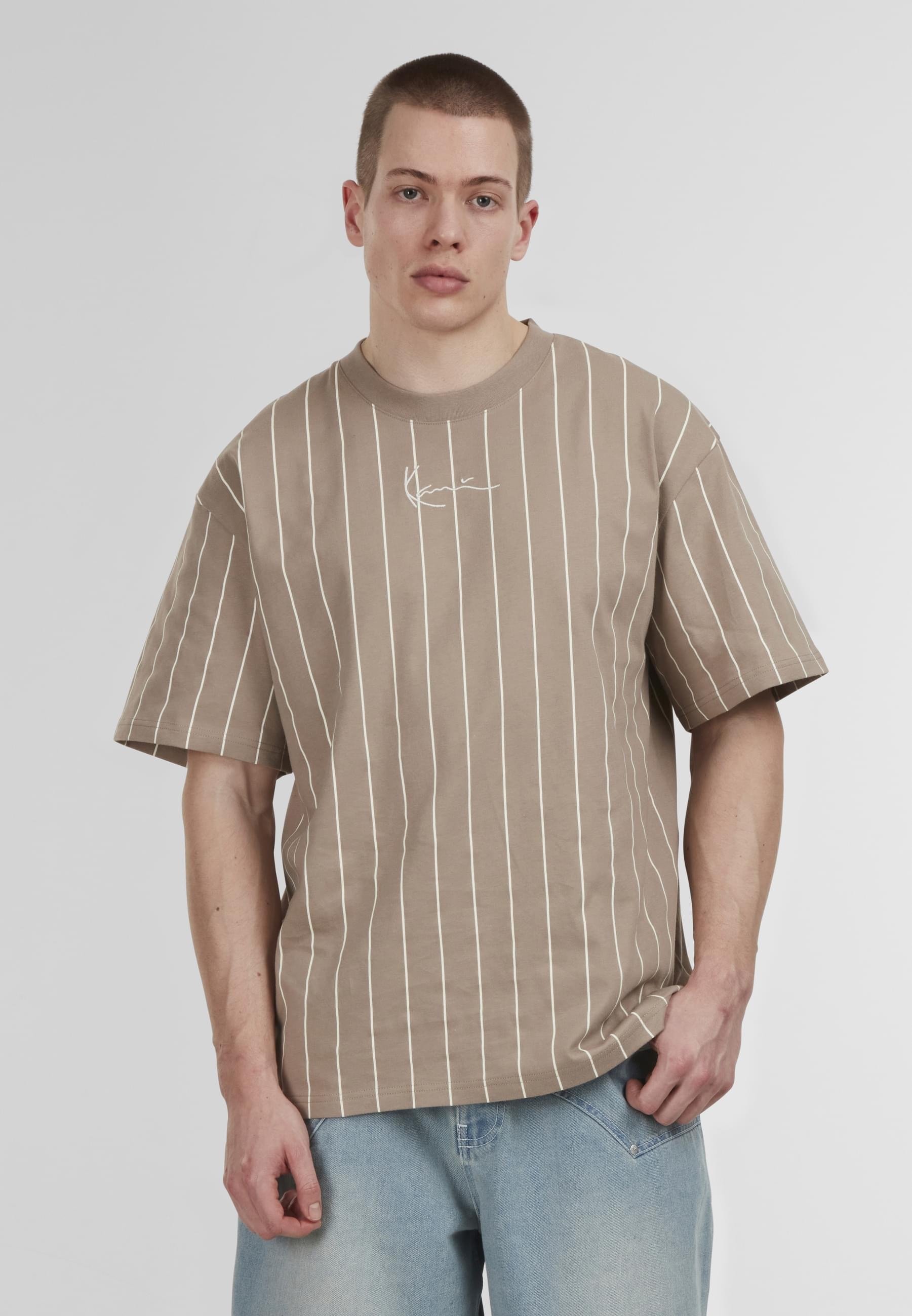 Karl Kani T-Shirt »Karl Kani Small Signature Essential Pinstripe Tee« 1 Stk.