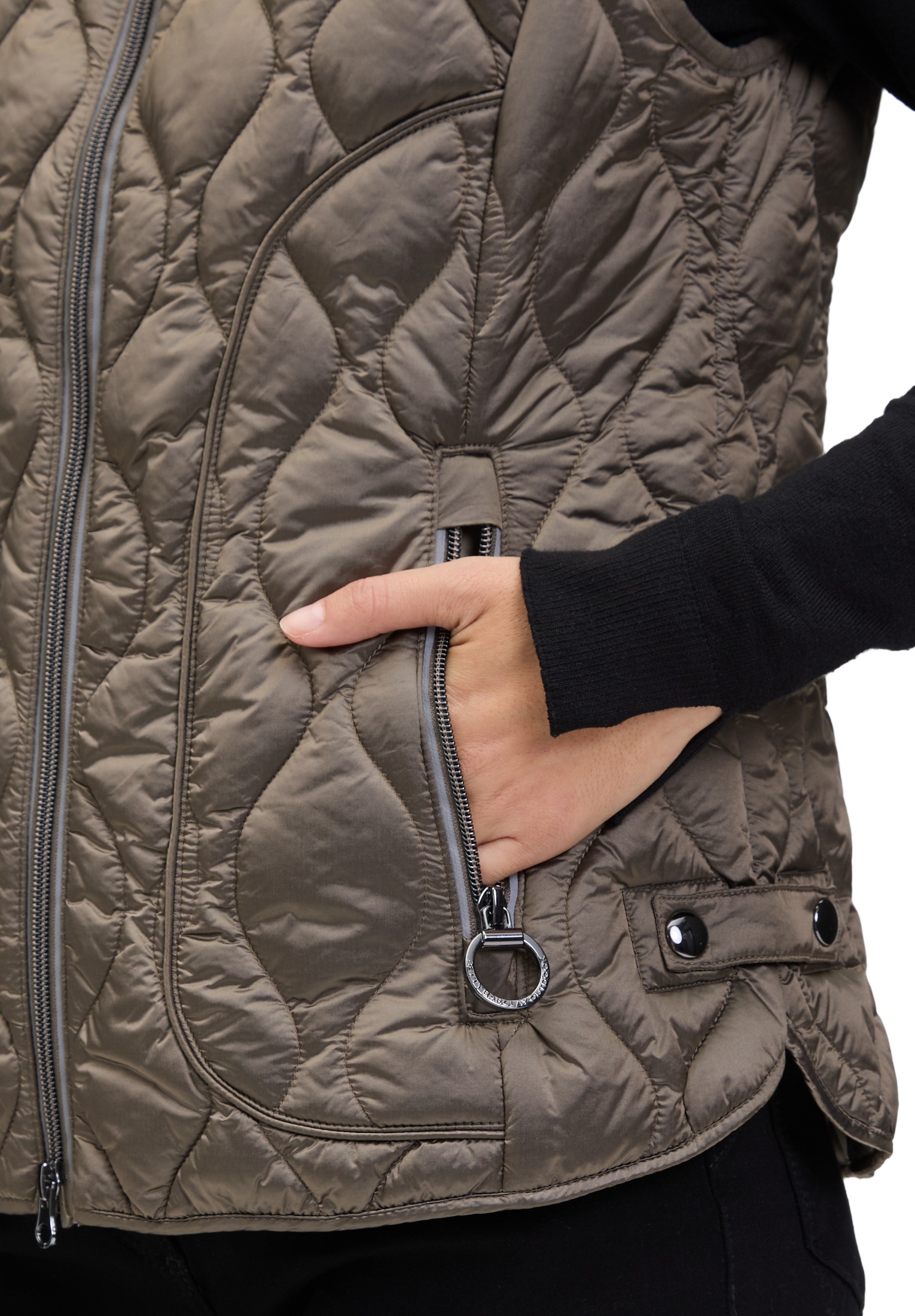 Betty Barclay Strickweste »Betty Barclay Damen Steppweste mit Stehkragen«
