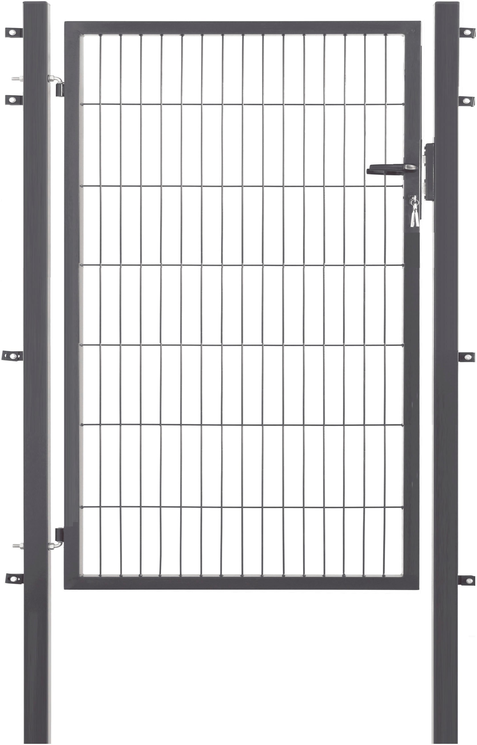 GARDEN N MORE Zauneinzeltür "Einzeltor Excellent" 143 cm hoch, anthrazit günstig online kaufen