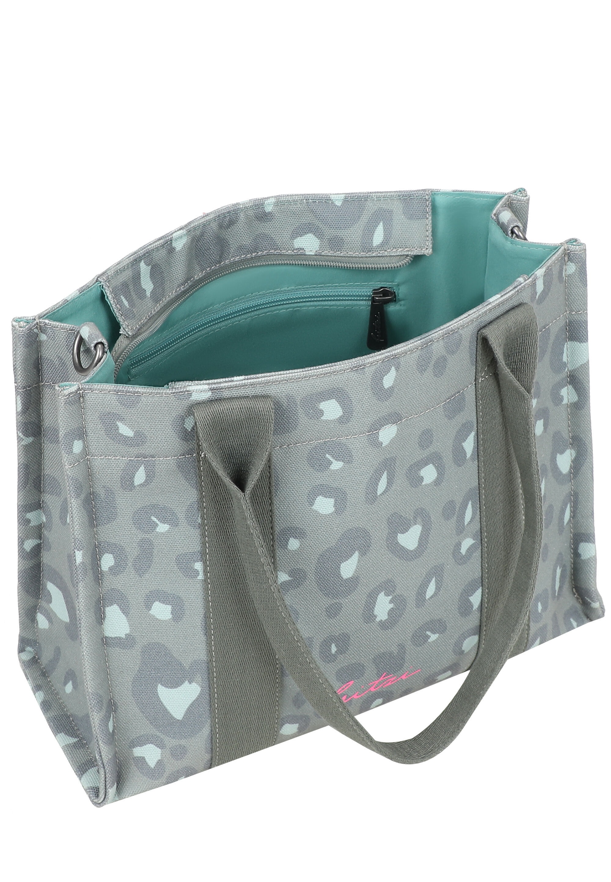 Fritzi aus Preußen Shopper »Tote Shopper Medium Leo« mit Leomuster