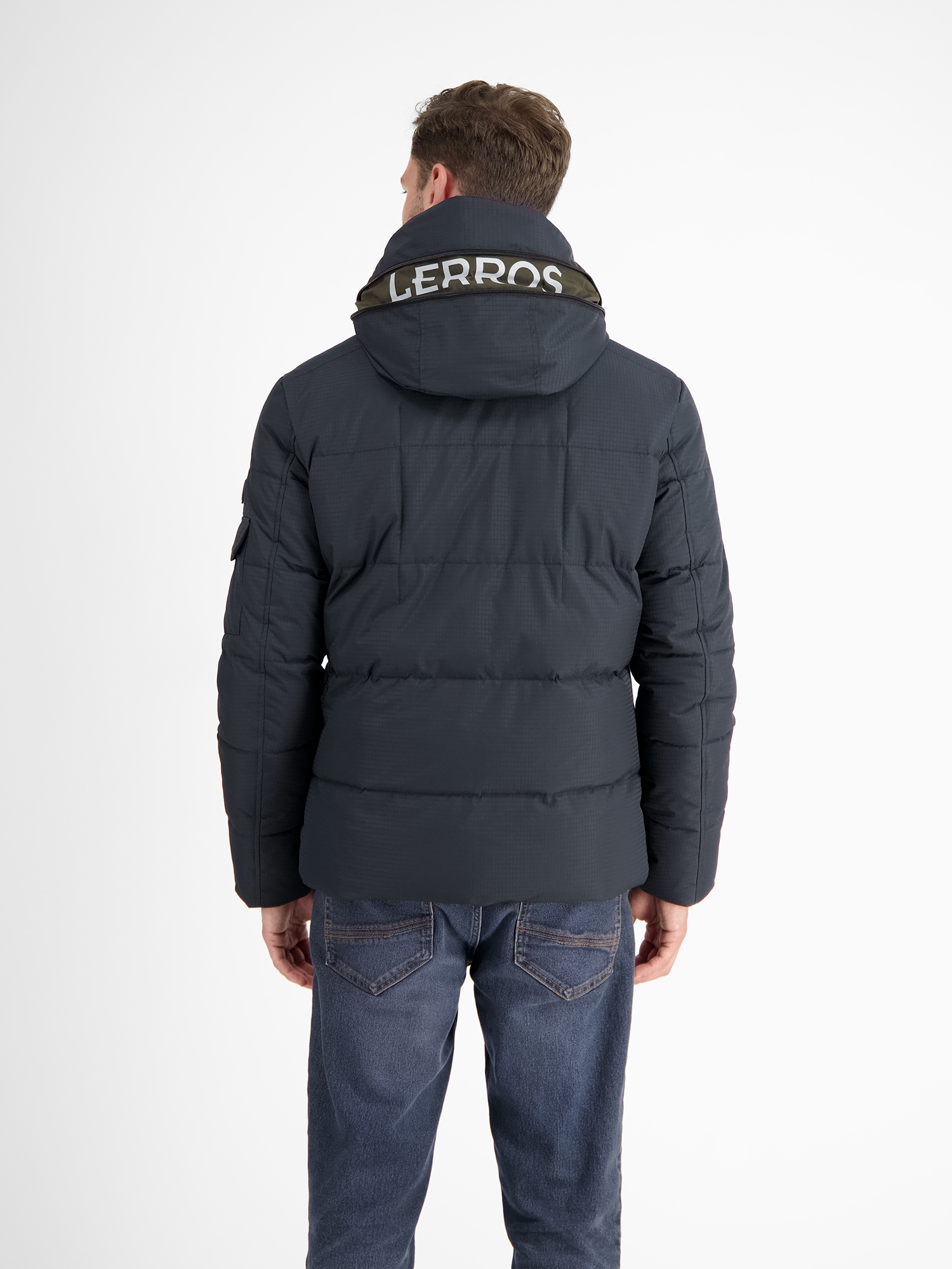LERROS Steppjacke "LERROS Gefütterte Steppjacke mit abnehmbarer Kapuze" mit günstig online kaufen