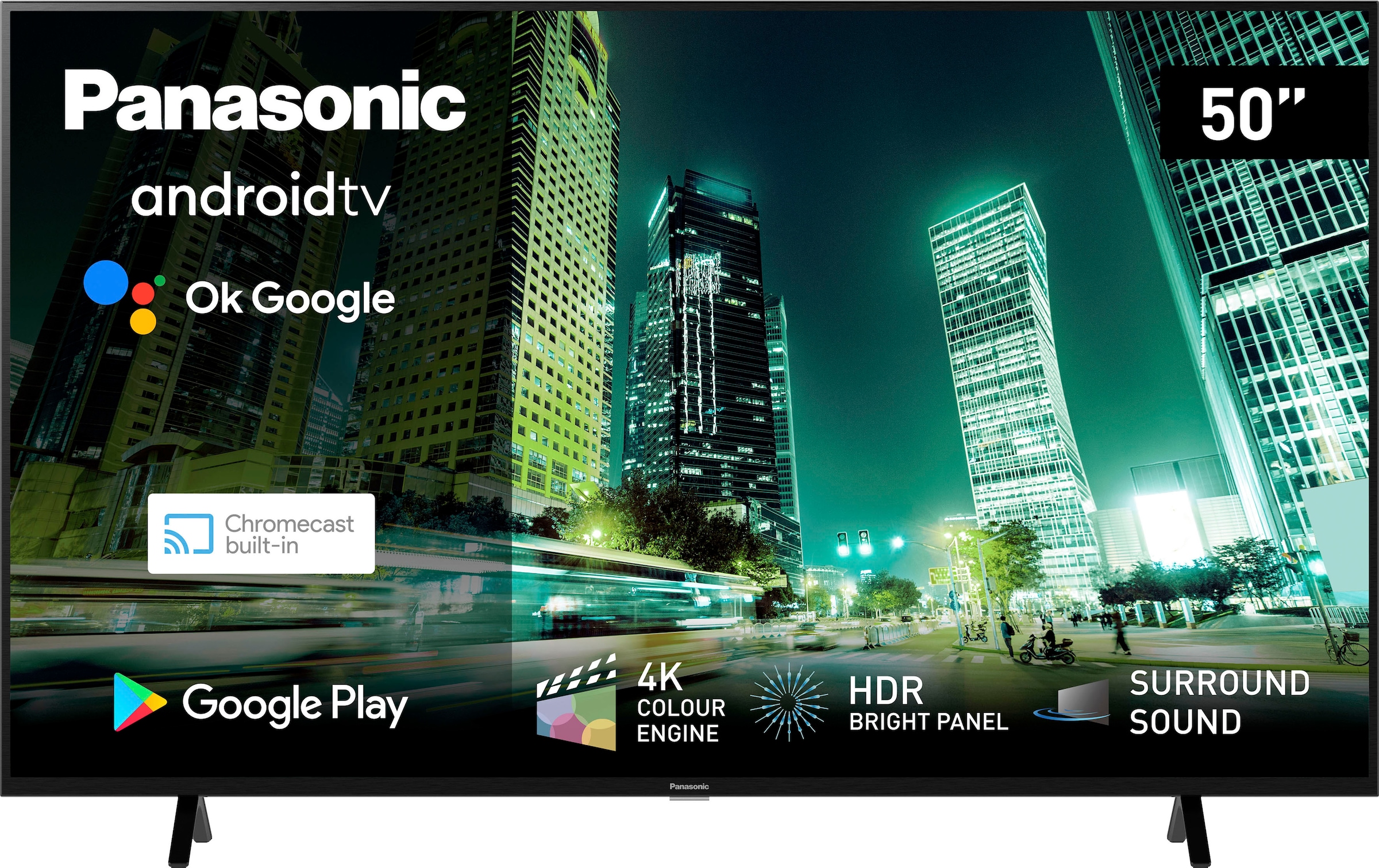 Panasonic LED-Fernseher »TX-50LXW704«, 4K Ultra HD, Android TV-Smart-TV