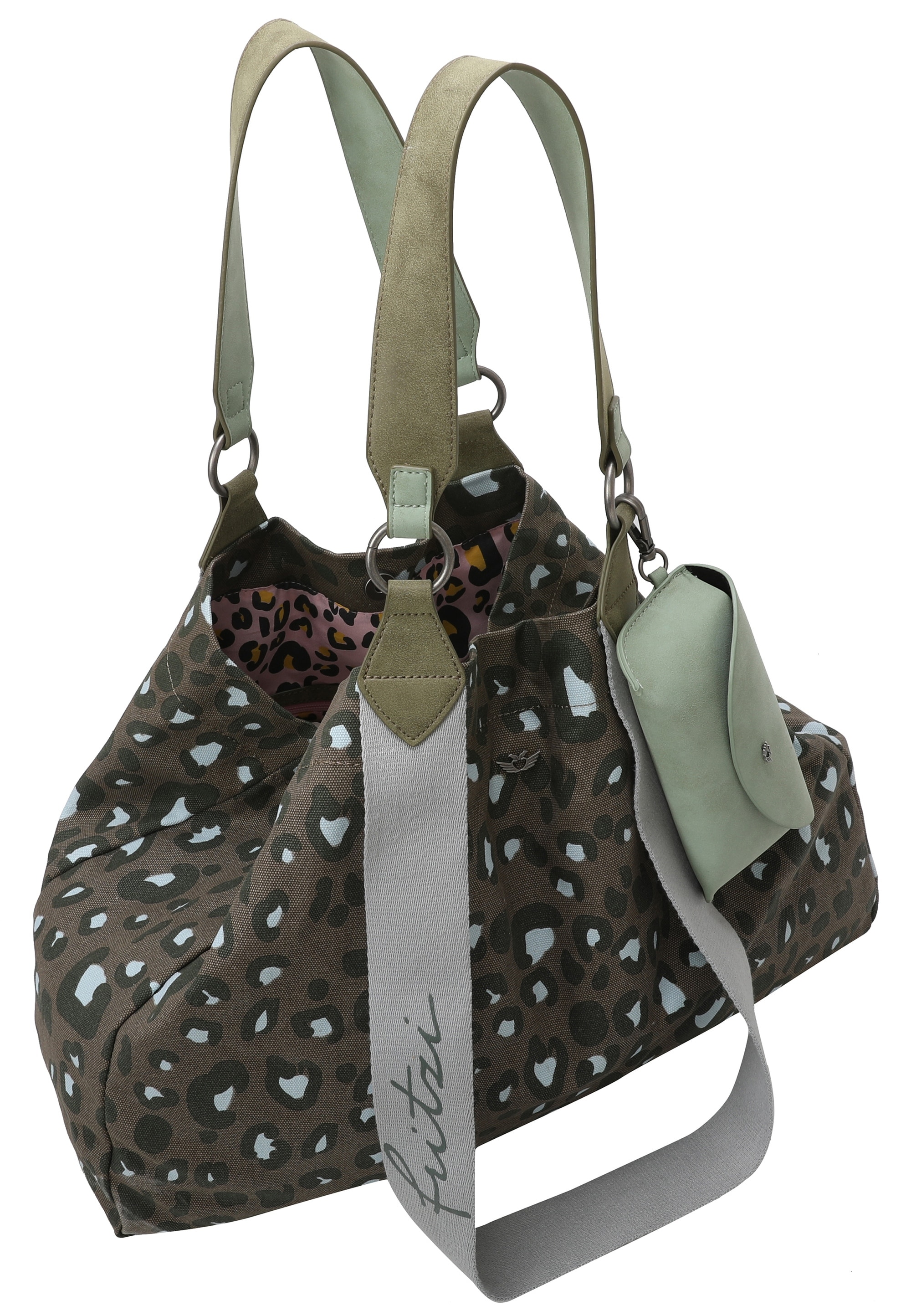 Fritzi aus Preußen Henkeltasche »Izzy«, aus veganen Materialien