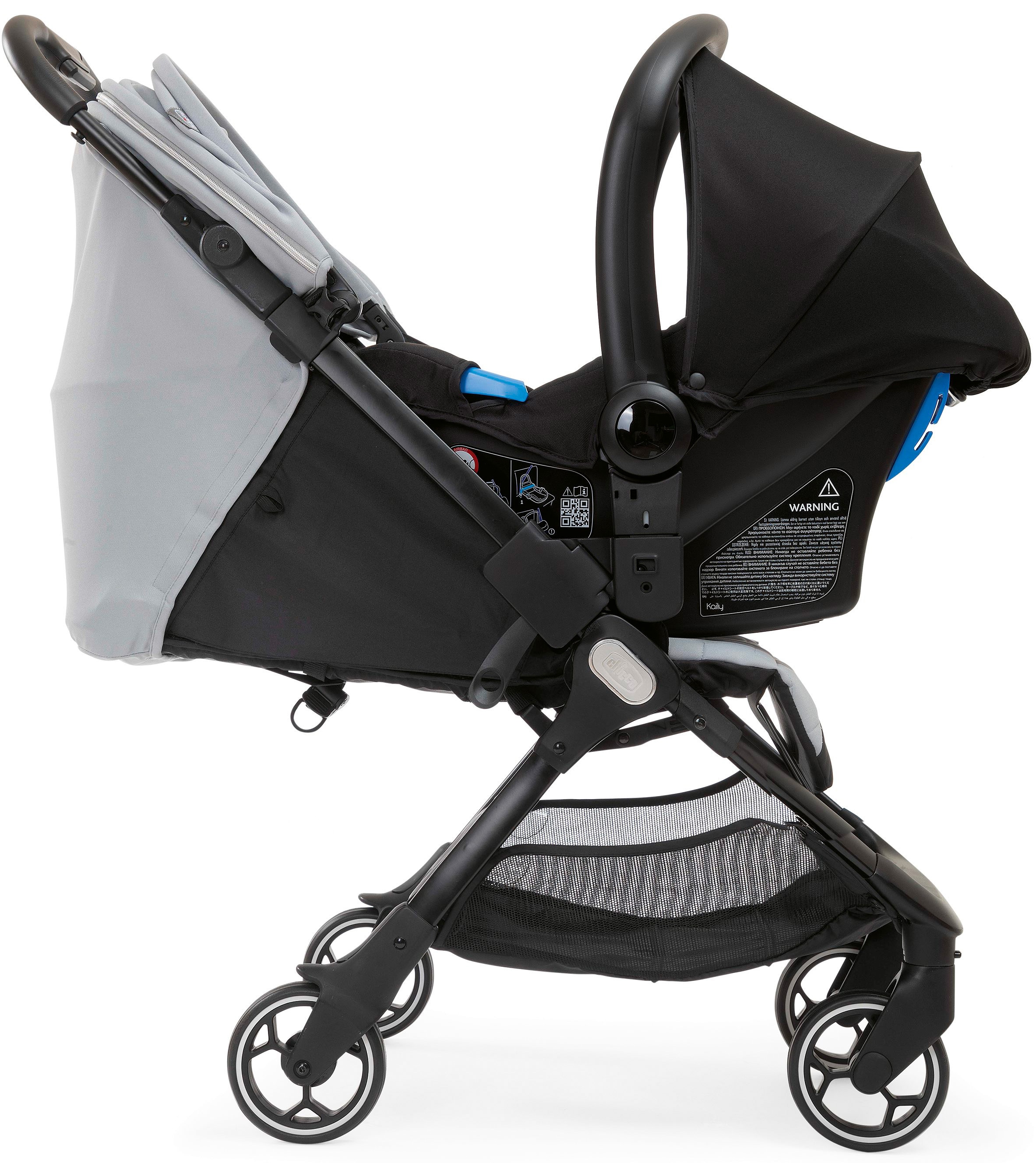 Chicco Sportbuggy »We, Cool Grey«, 22 kg, mit Regenschutz und Transporttasche