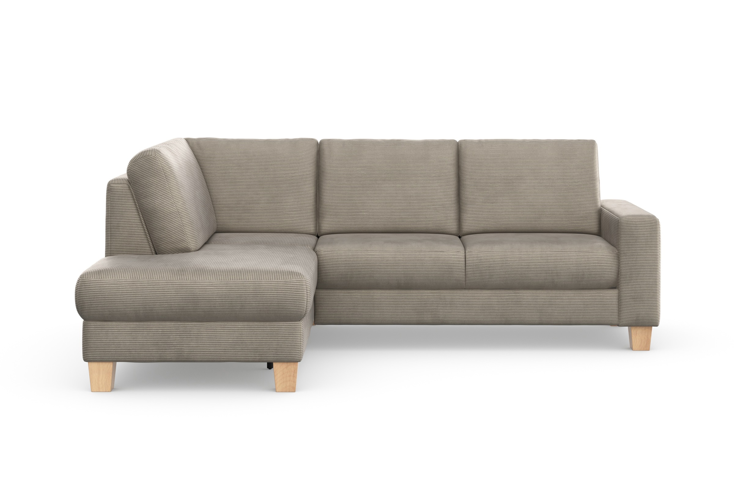 Home affaire Ecksofa "Summer L-Form" mit Ottomane, wahlweise mit Bettfunkti günstig online kaufen