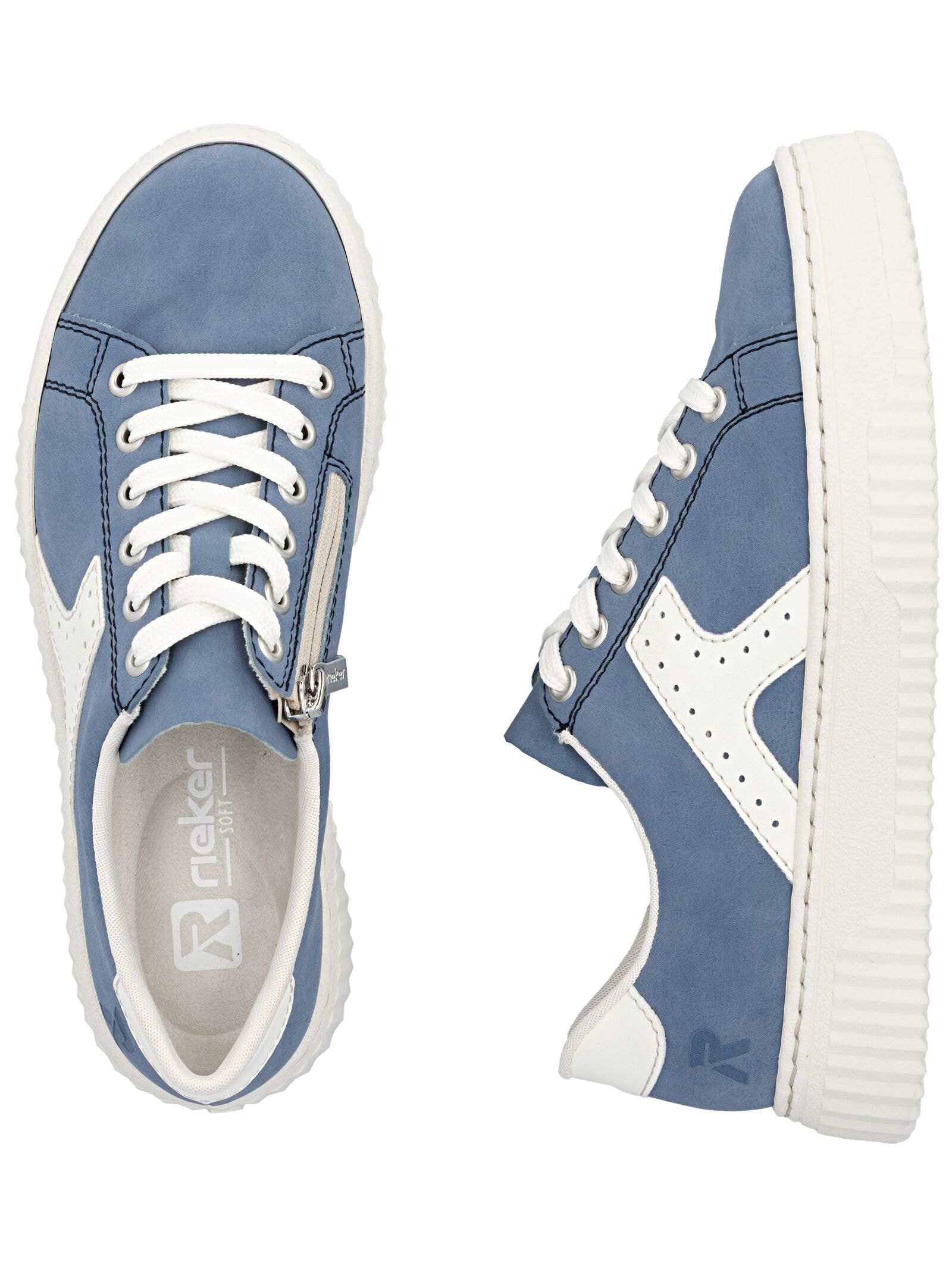 Rieker Plateausneaker »Rieker Sneaker Lederimitat«