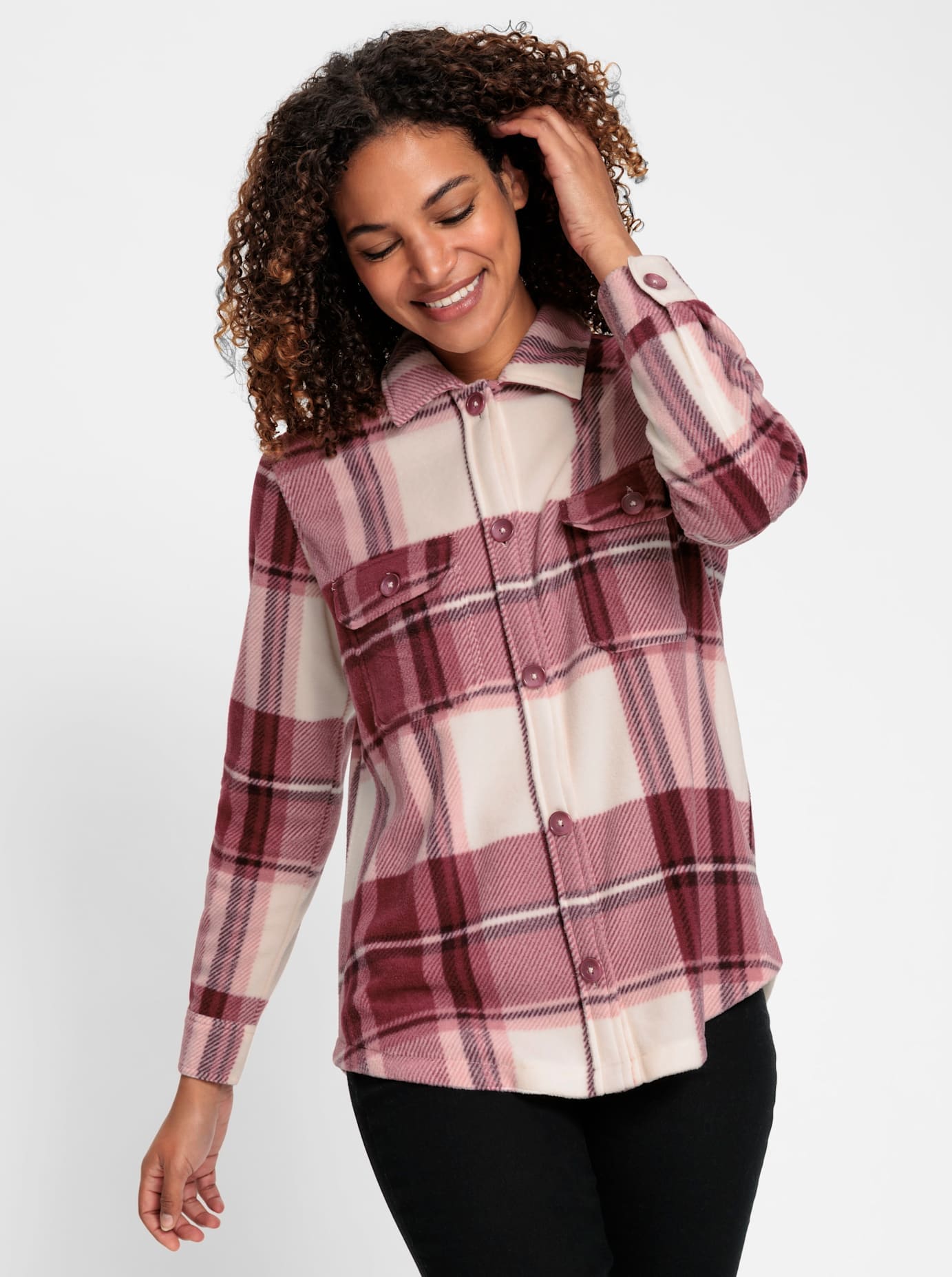 Casual Looks Fleecejacke günstig online kaufen
