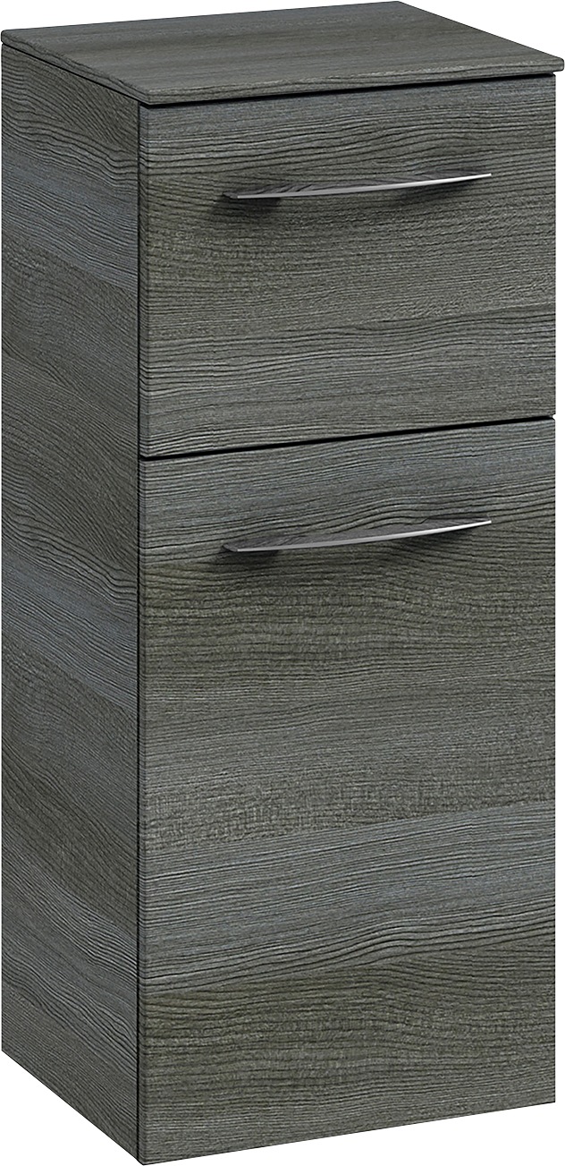 Saphir Badmöbel-Set »Cassca Sprint 3-teilig Mineralmarmor-Waschtisch mit LED-Spiegelschrank«, (4 St.), Unterschrank, inkl. Türdämpfer, 6 Türen, 3 Schubladen
