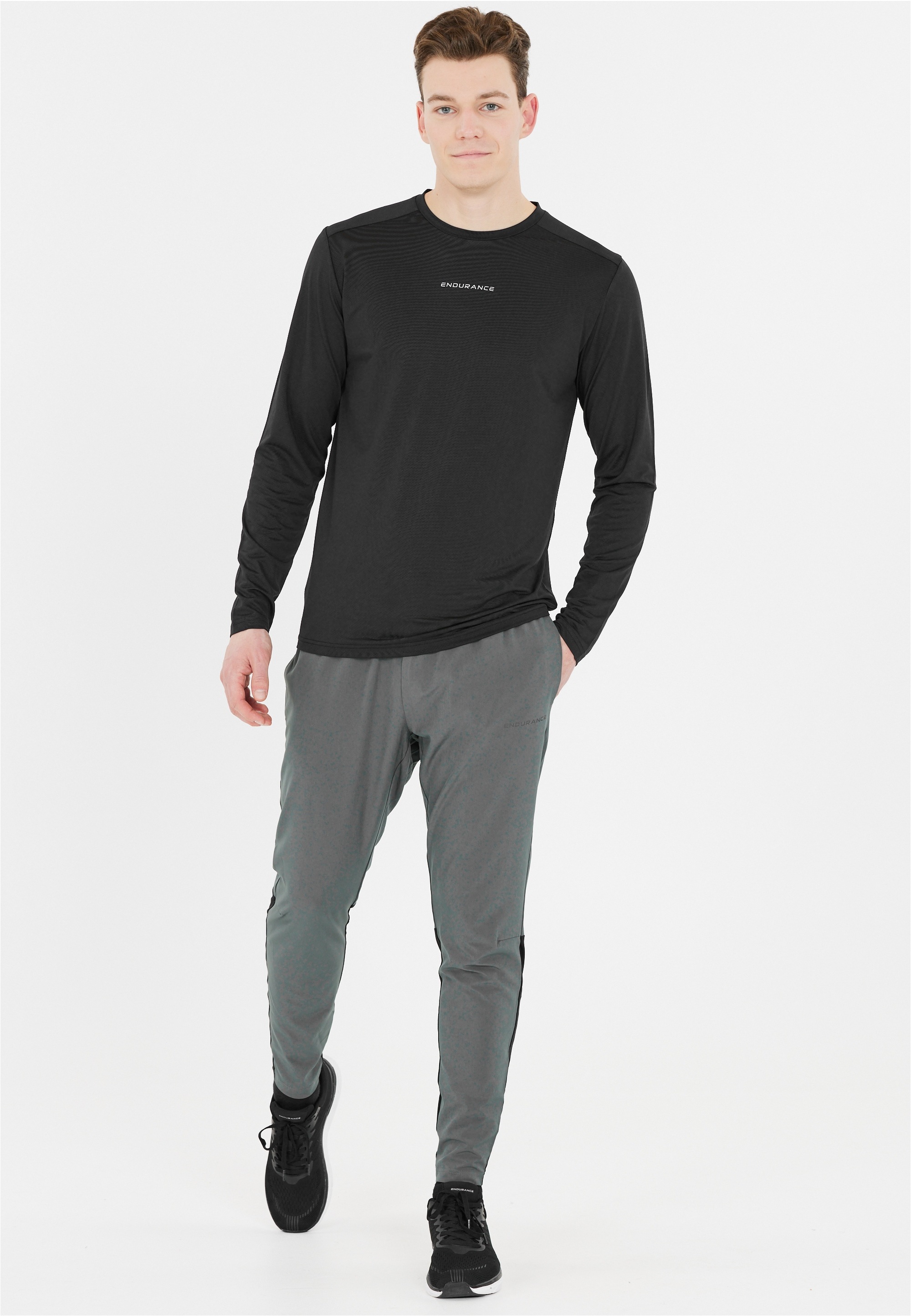 ENDURANCE Langarmshirt »Loker«, mit recyceltem Polyester