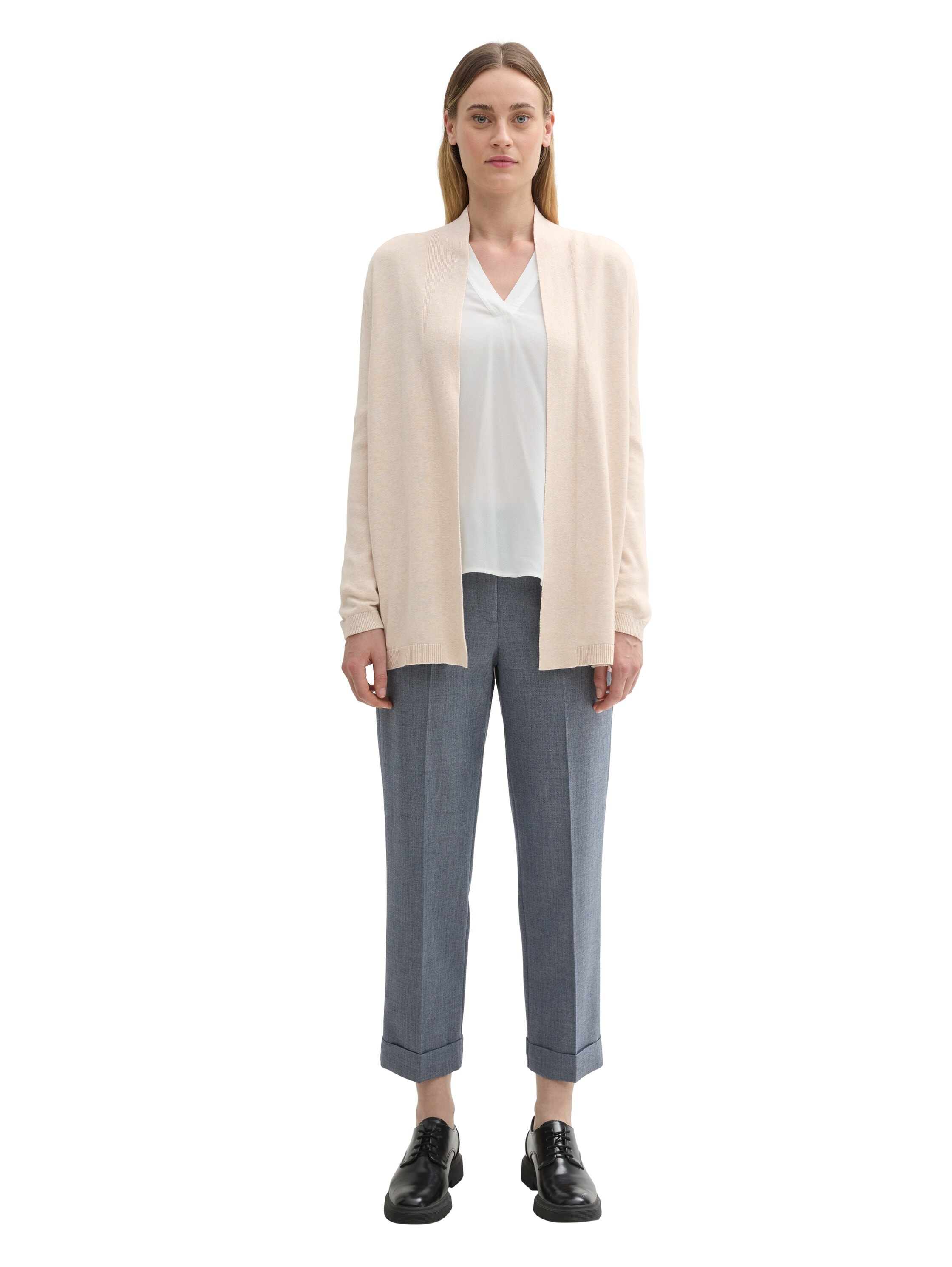 TOM TAILOR Cardigan, mit Schalkragen