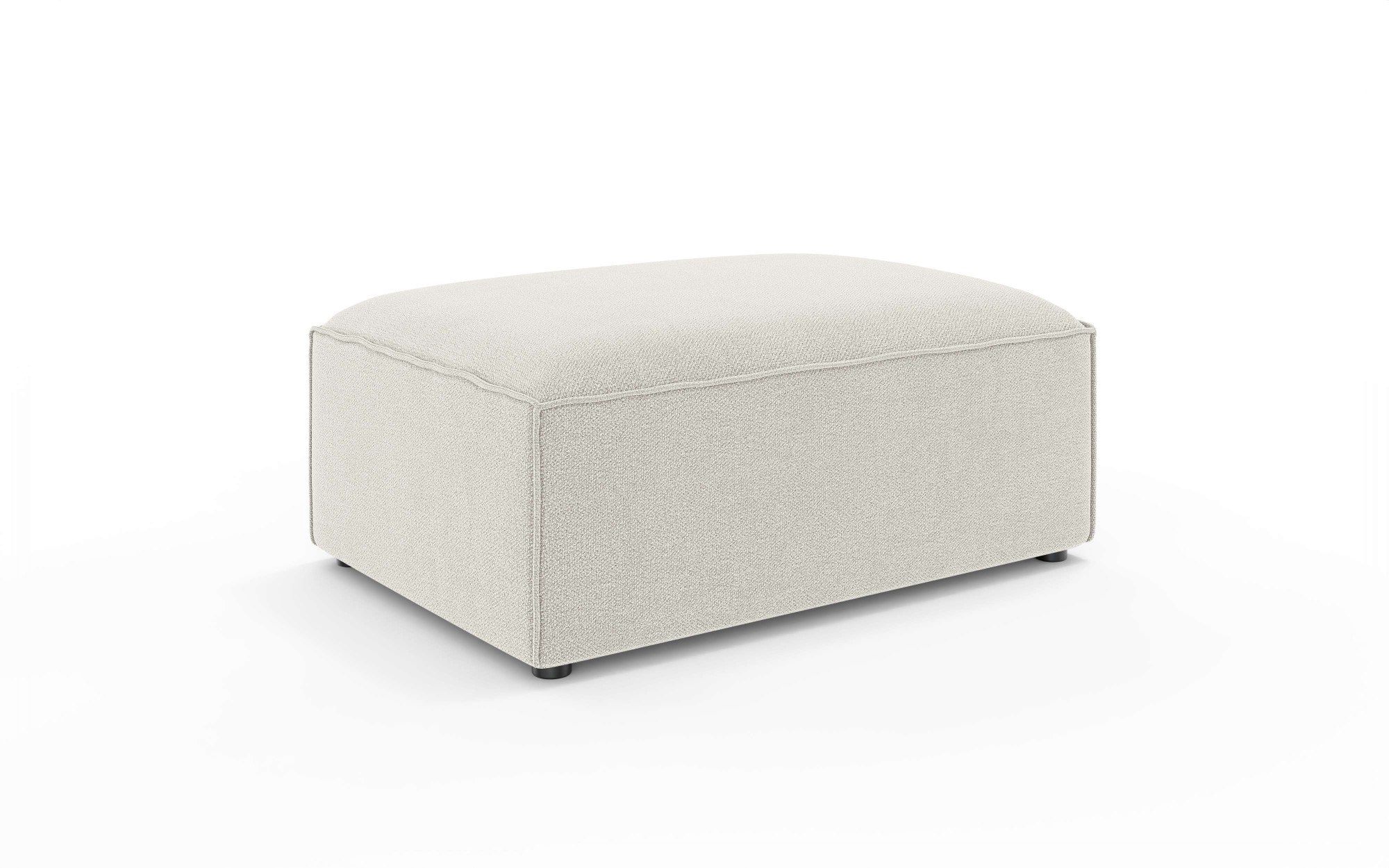 OTTO home Polsterhocker "HAILY Sitzhocker passend zur Serie, Maße B/T/H: 70/100/42 cm" als Modul oder separat verwendbar, für individuelle Zusammenstellung