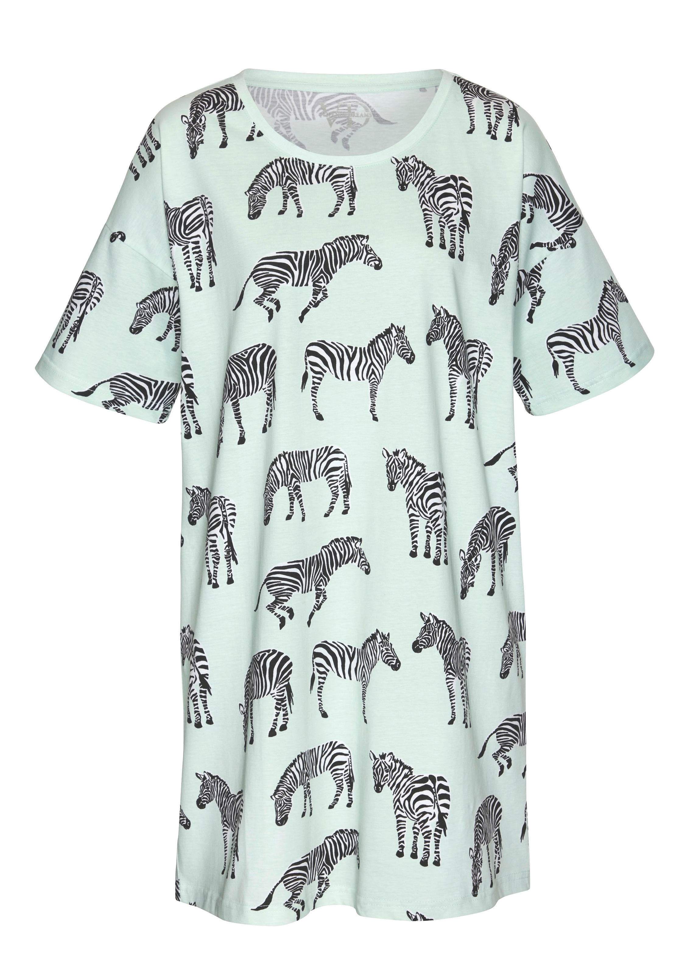 Vivance Dreams Sleepshirt, mt Animal Alloverprint