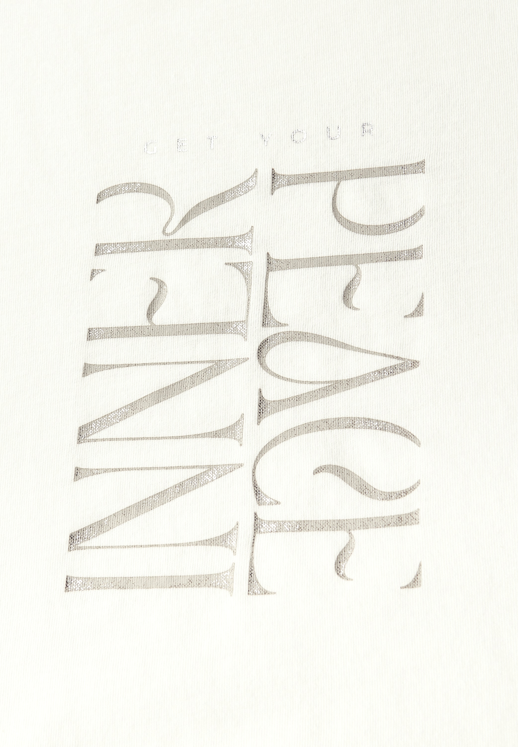 STREET ONE Shirttop, mit Wording Print