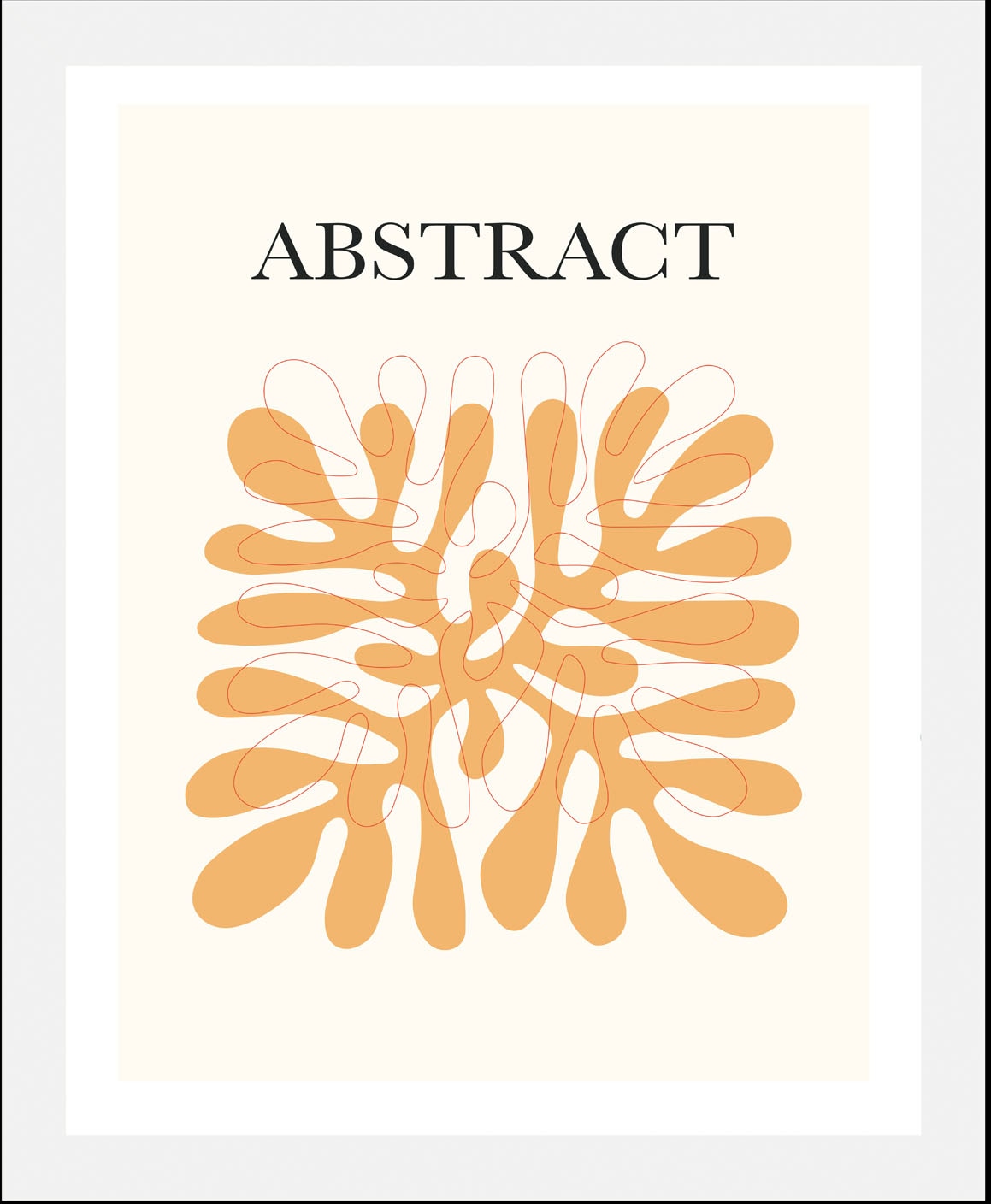 queence Bild "Abstract", (1 St.), gerahmt günstig online kaufen